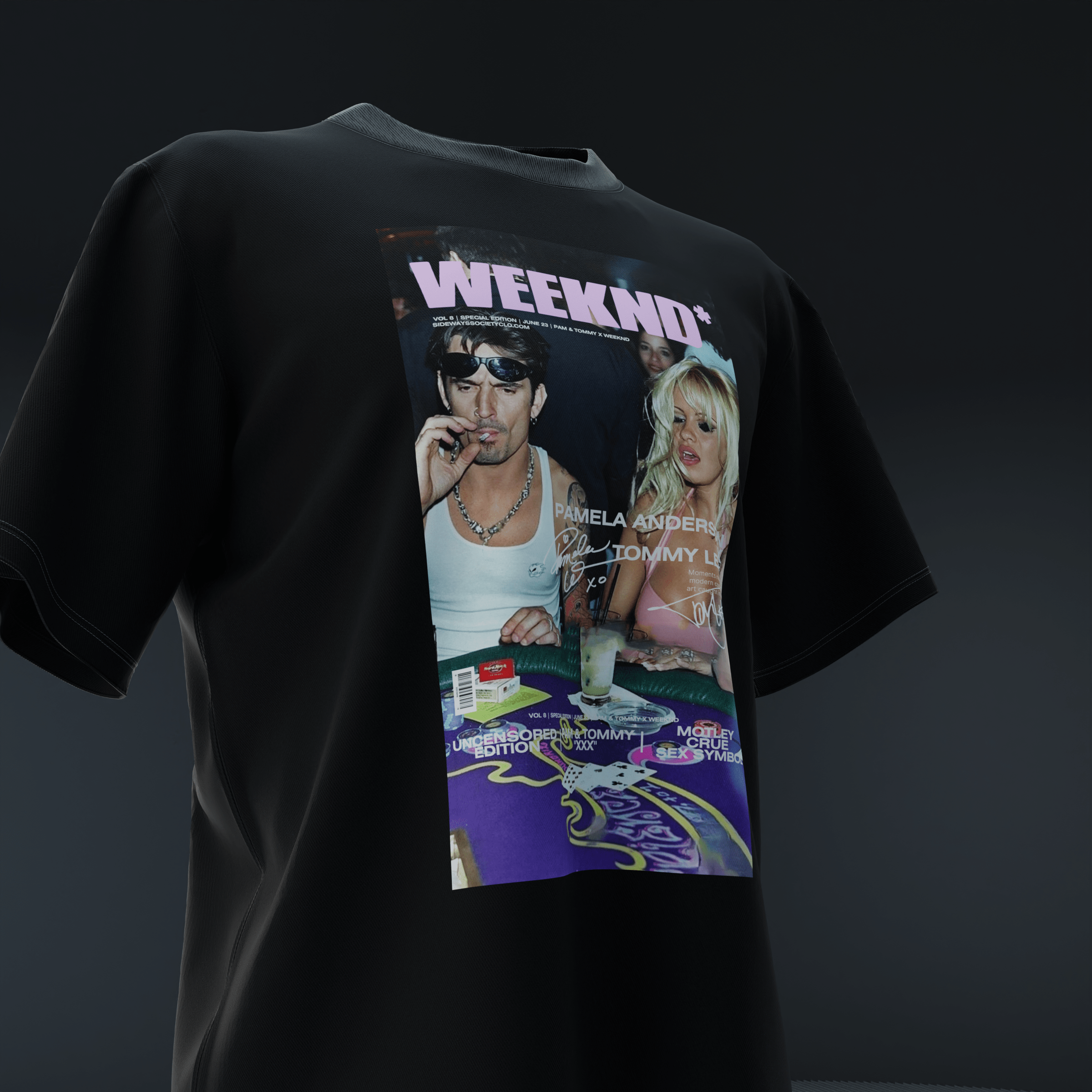 Pam & Tommy X Weeknd Magazine Tee