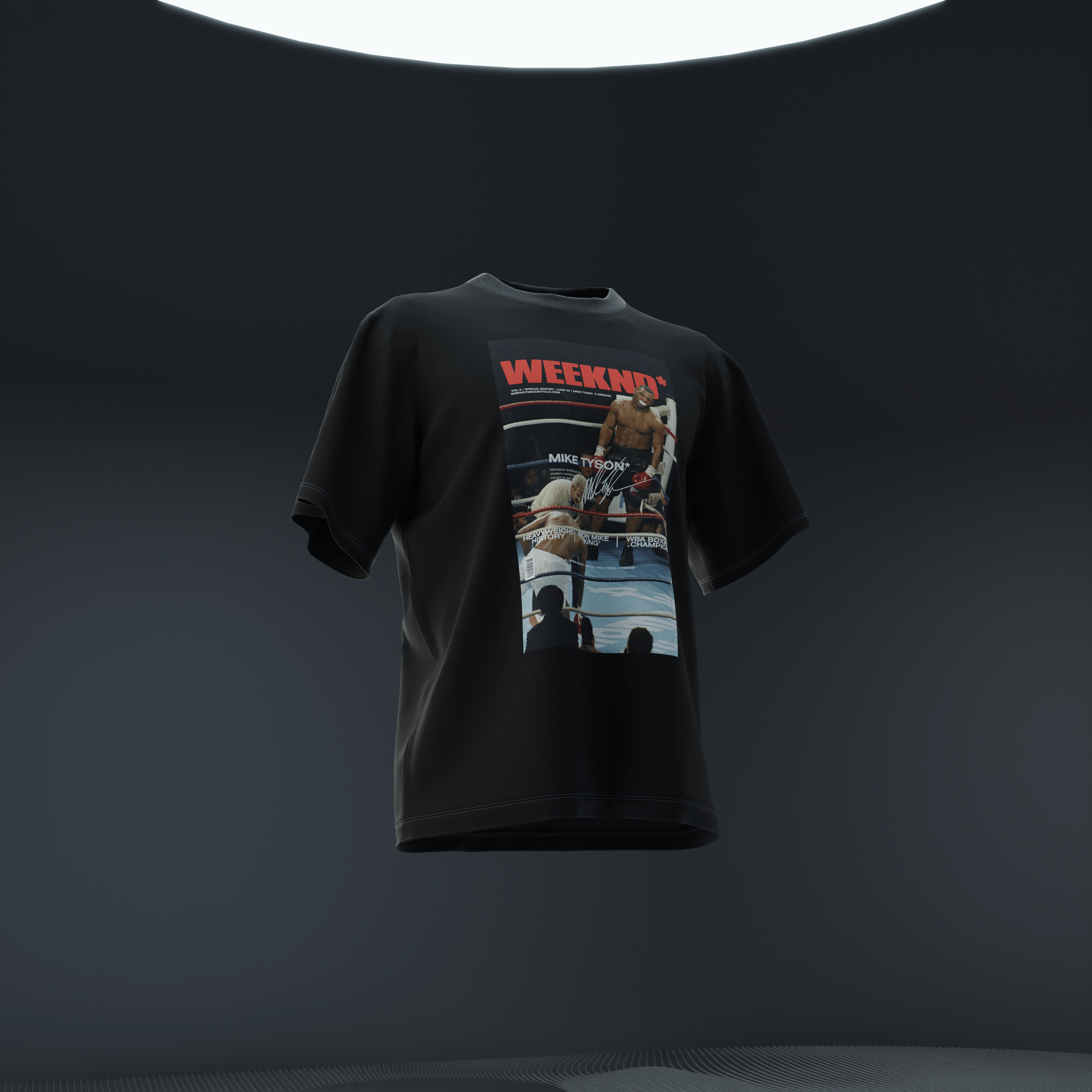 Mike Tyson X Weeknd Magazine Tee