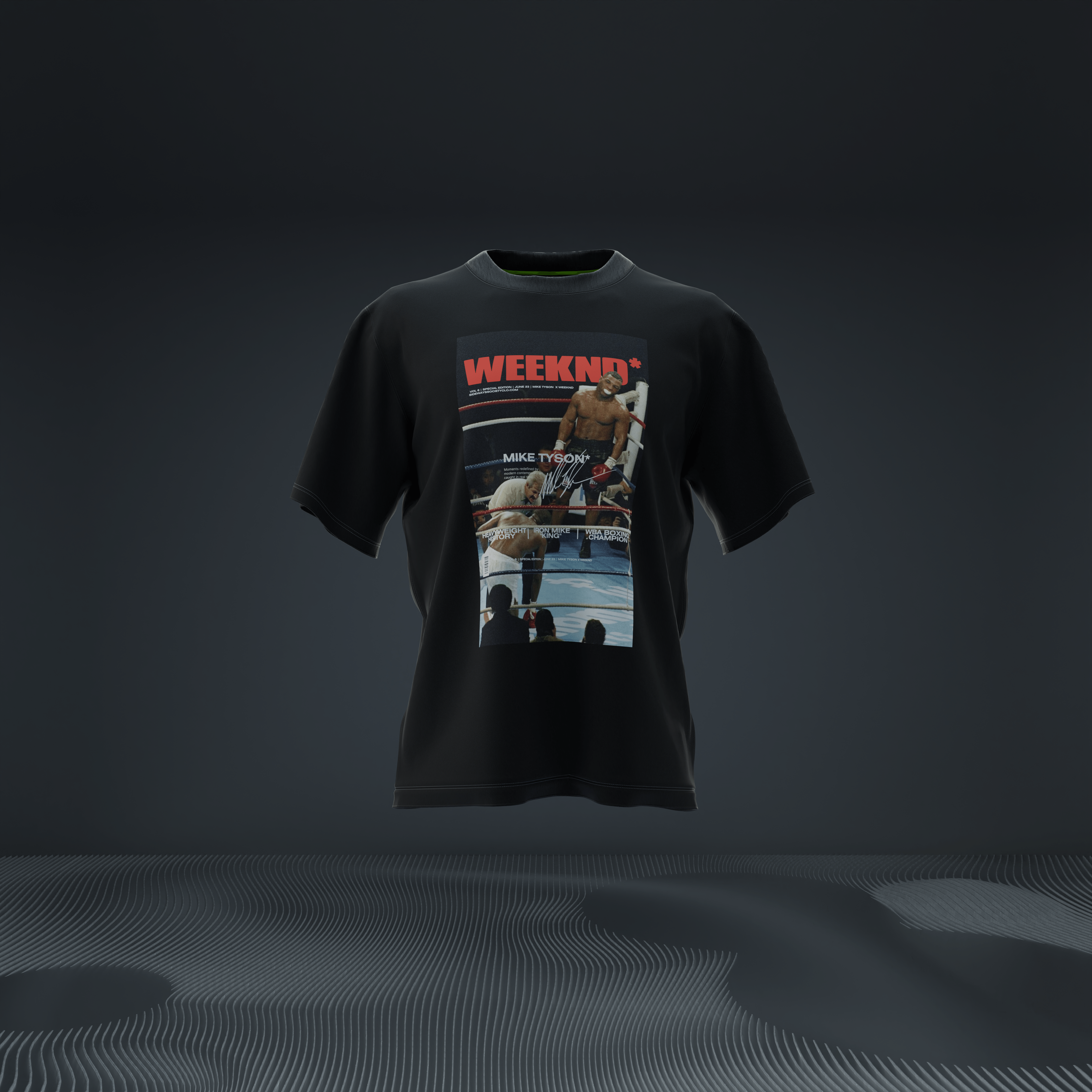 Mike Tyson X Weeknd Magazine Tee