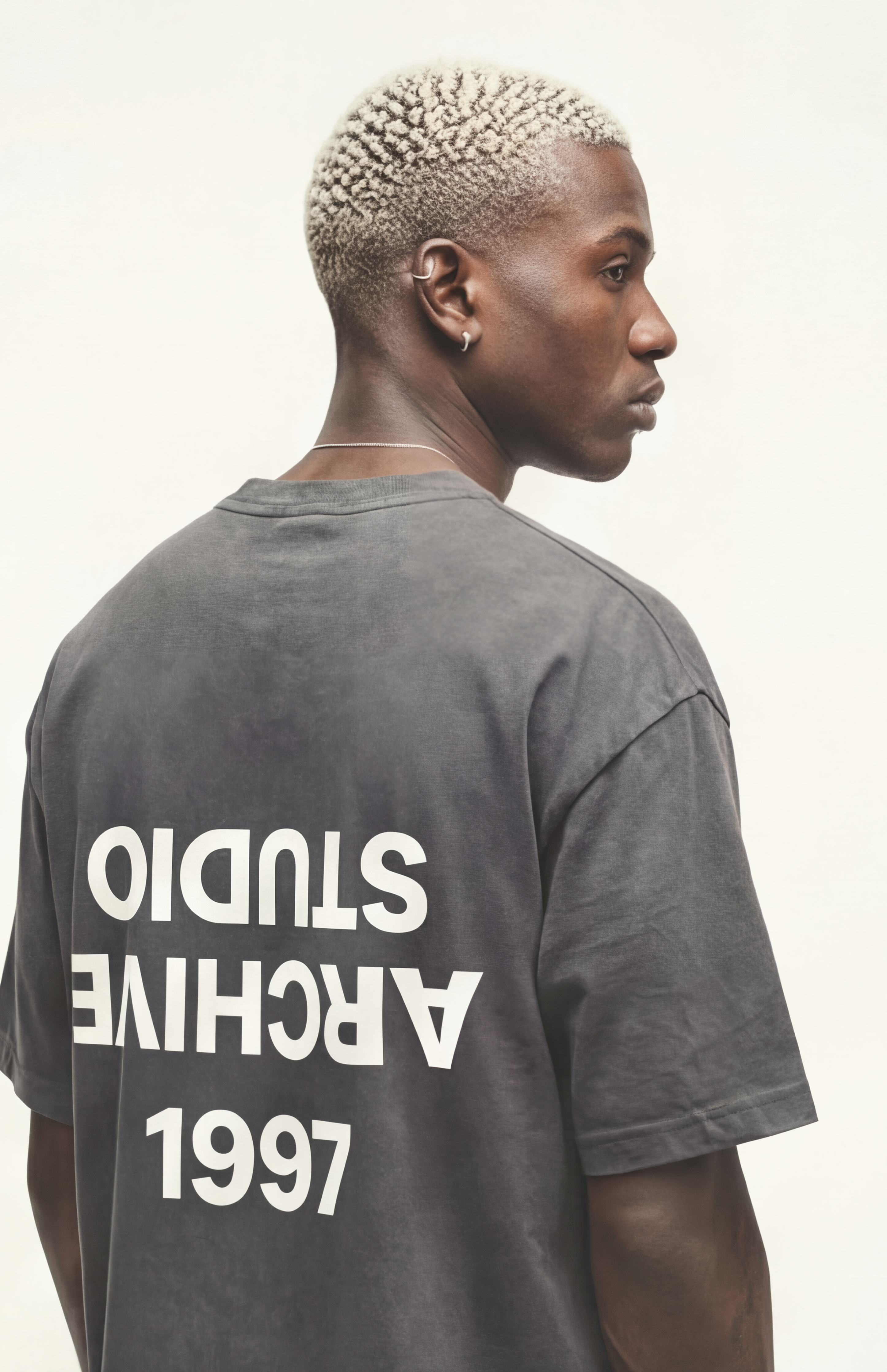 STUDIO 97' TEE WASHED BLACK