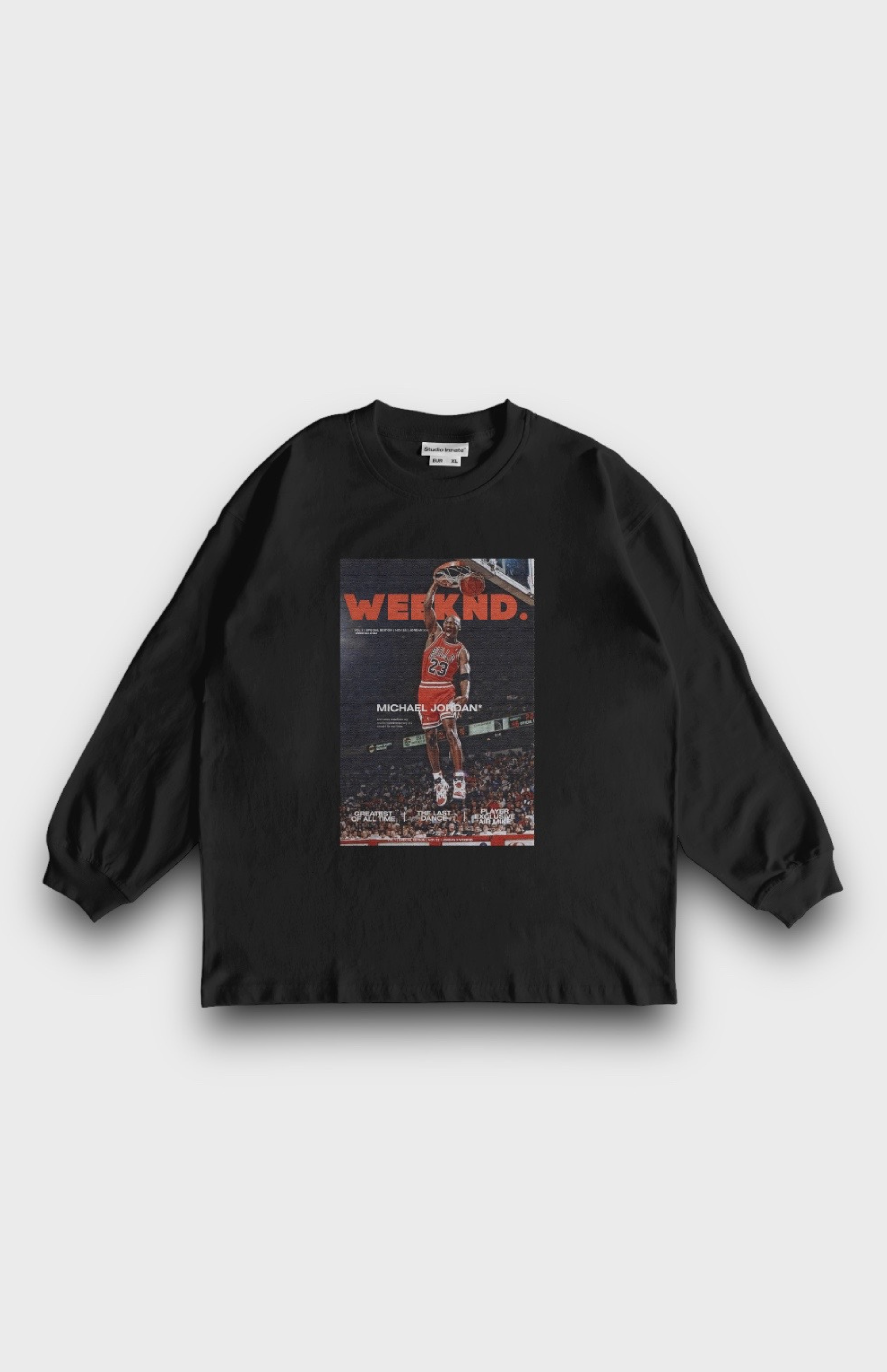 Jordan X Weeknd Magazine Sweater
