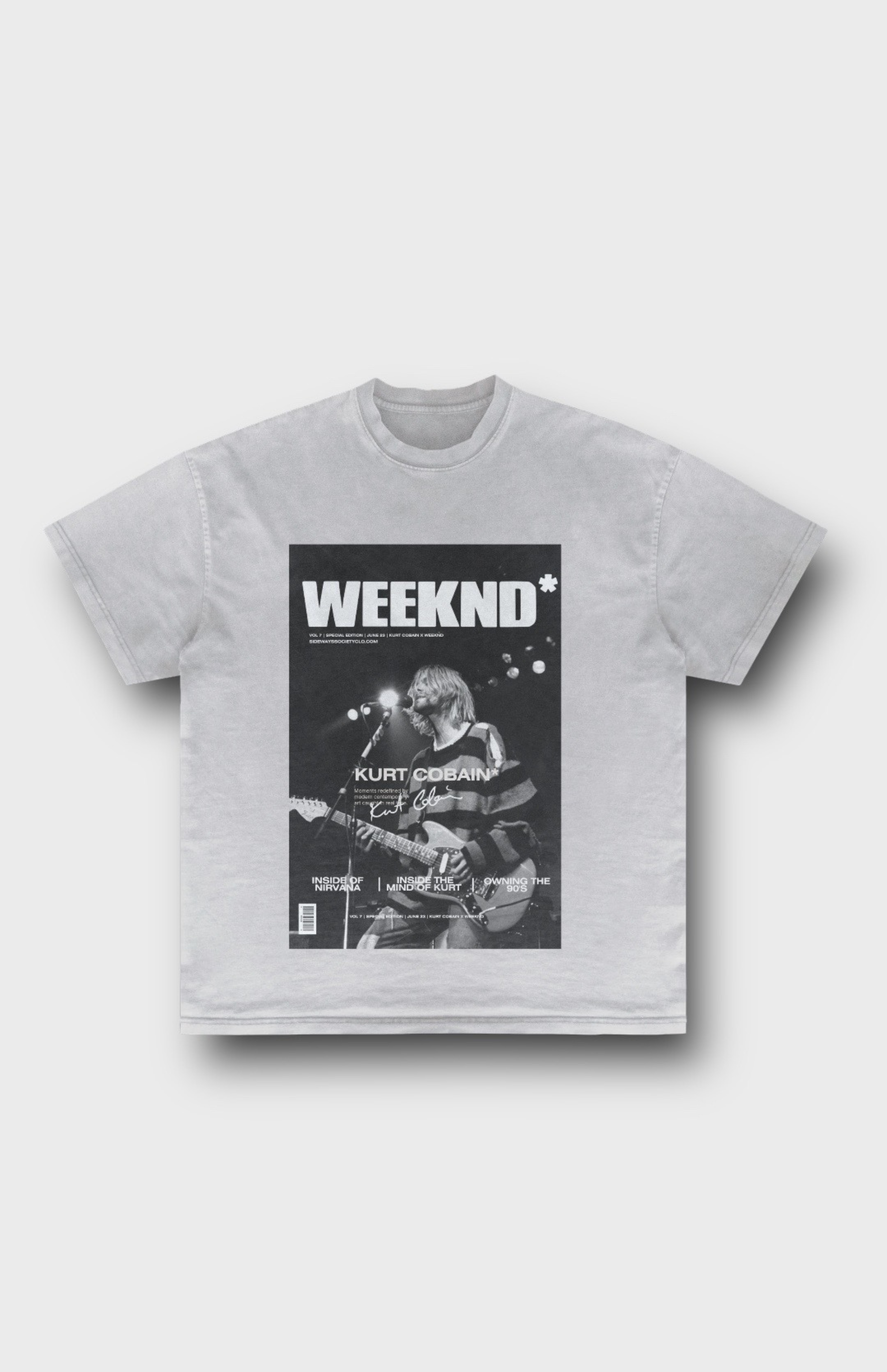 Kurt Cobain X Weeknd Magazine Tee