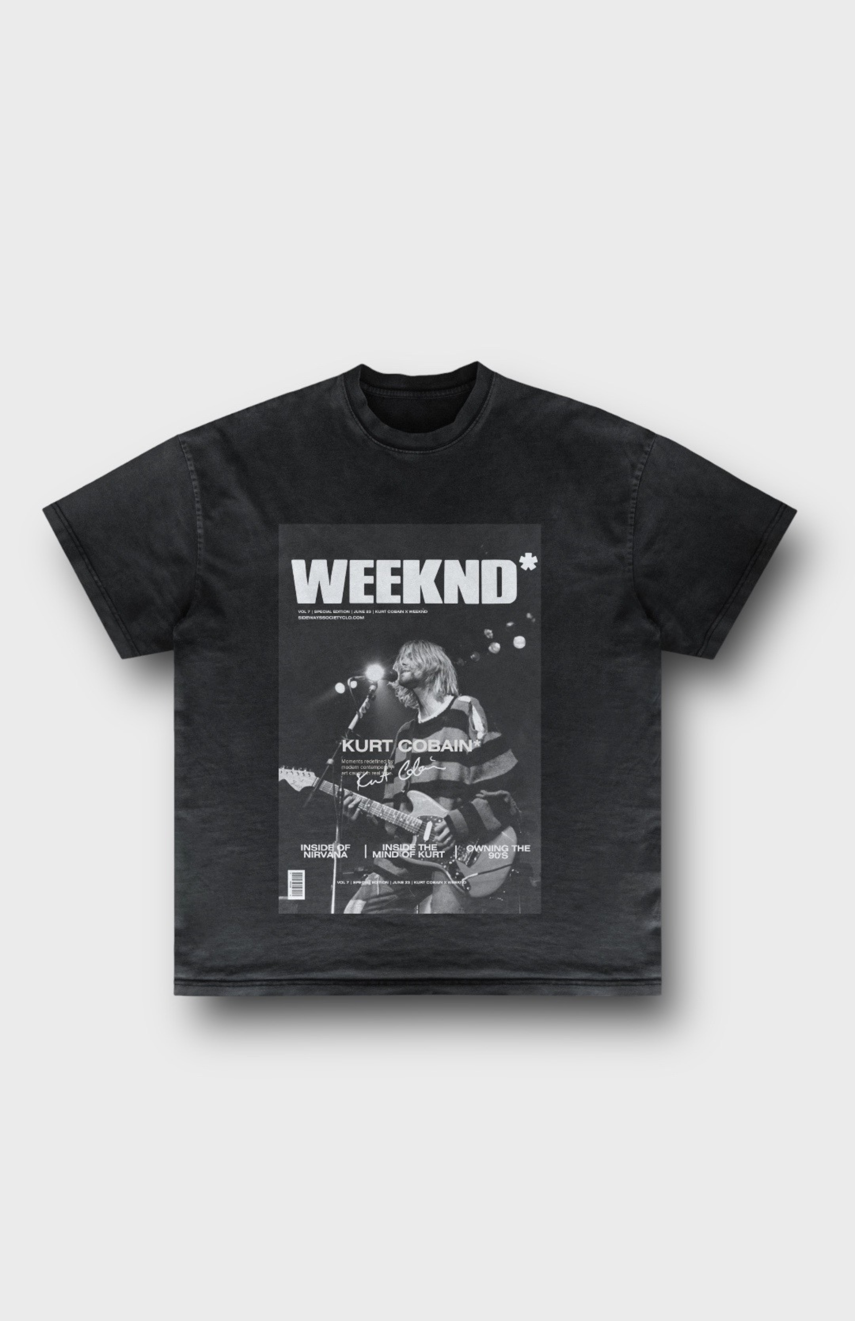 Kurt Cobain X Weeknd Magazine Tee