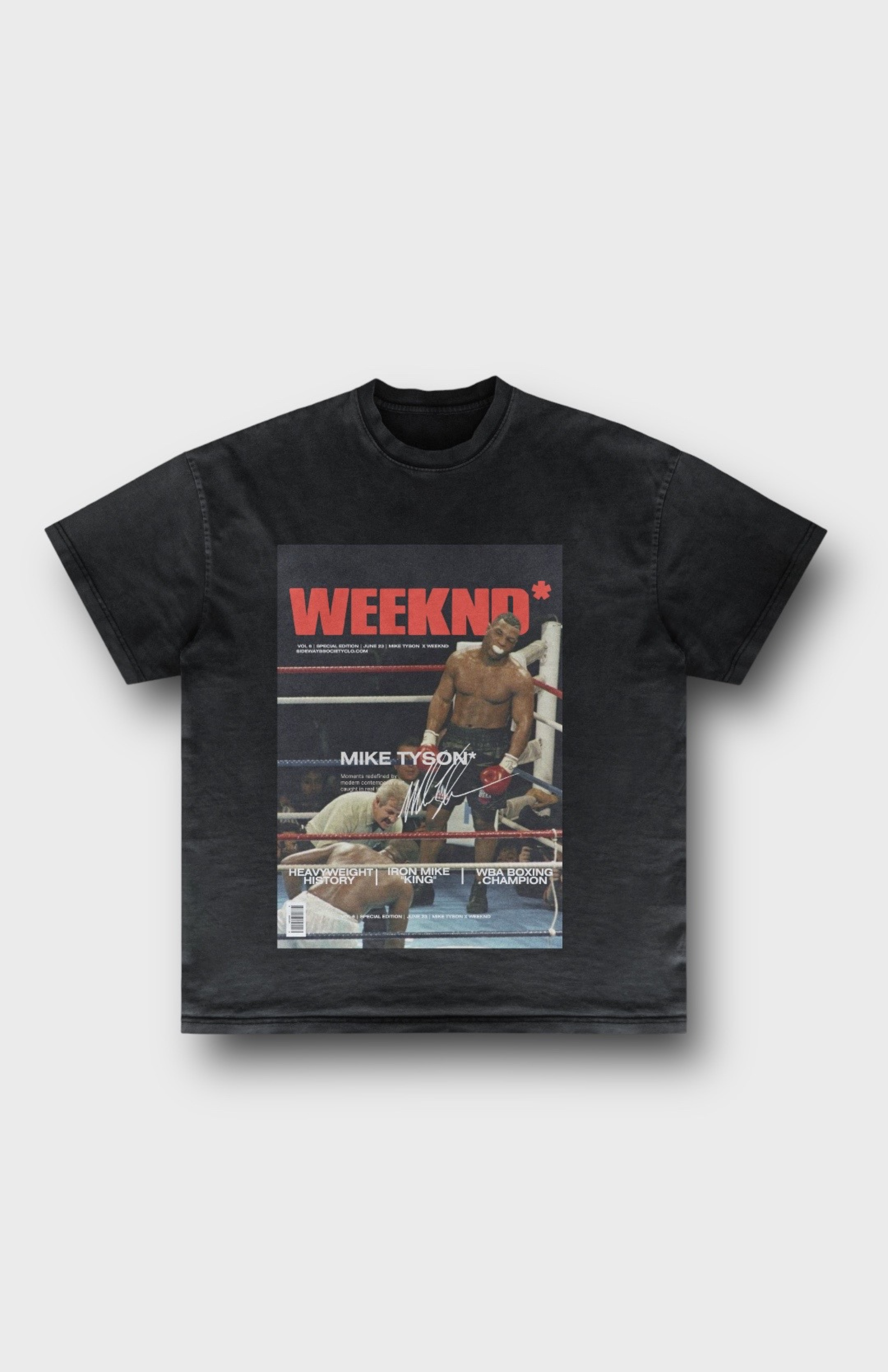Mike Tyson X Weeknd Magazine Tee