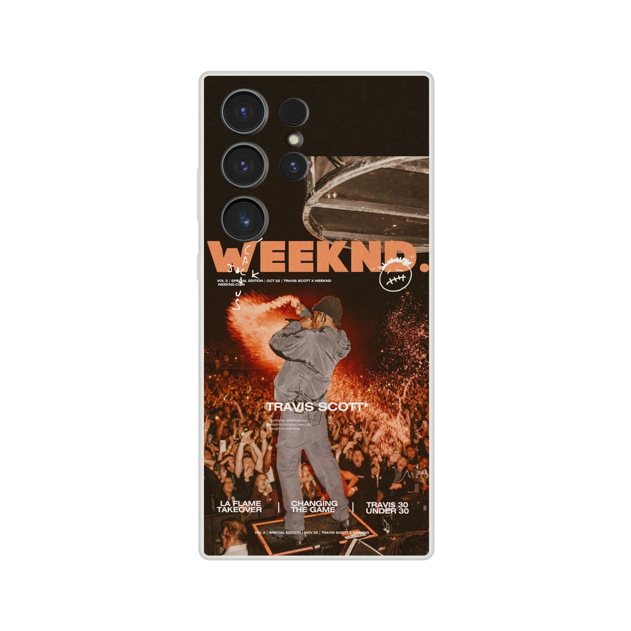 Travis Scott X Weeknd Magazine Case