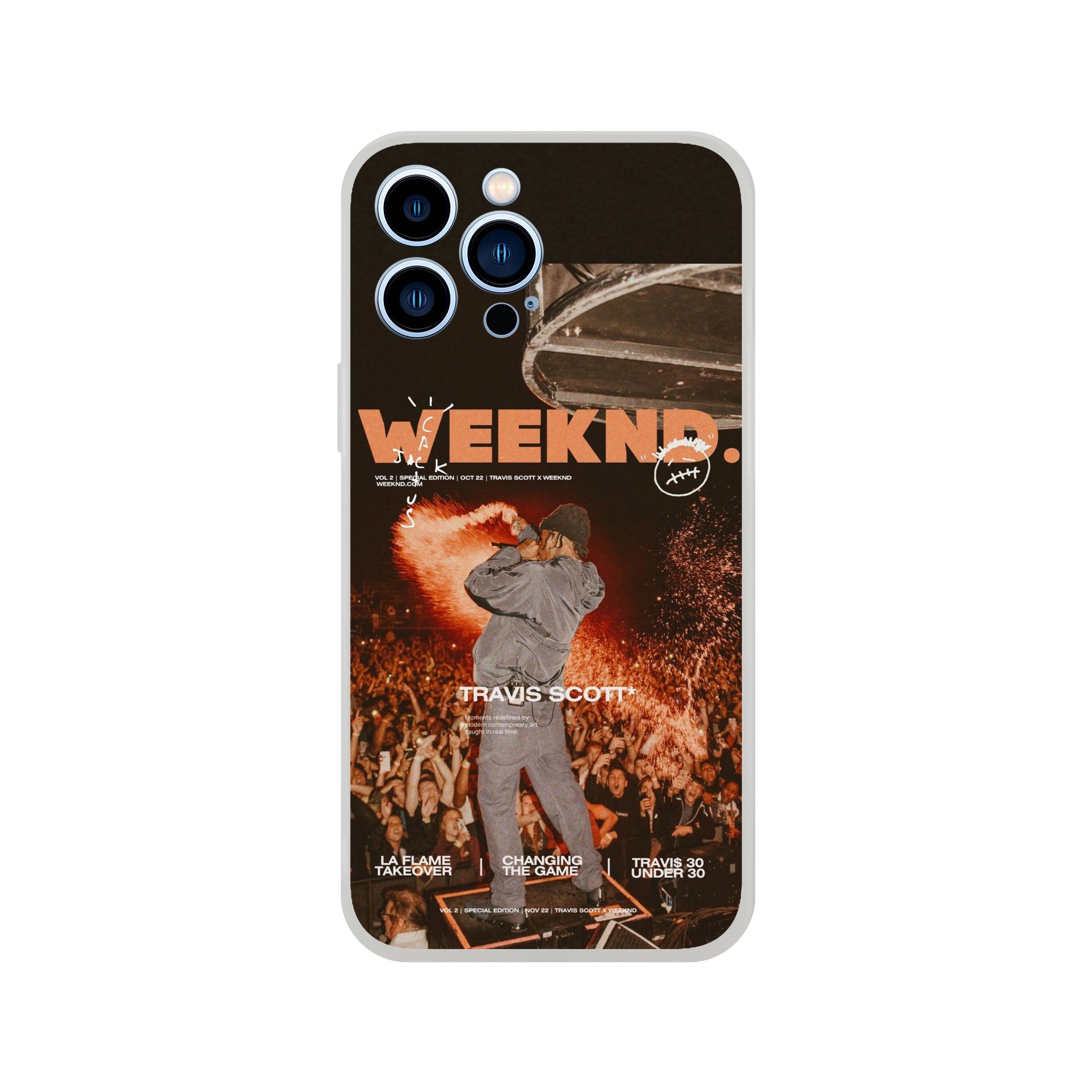 Travis Scott X Weeknd Magazine Case