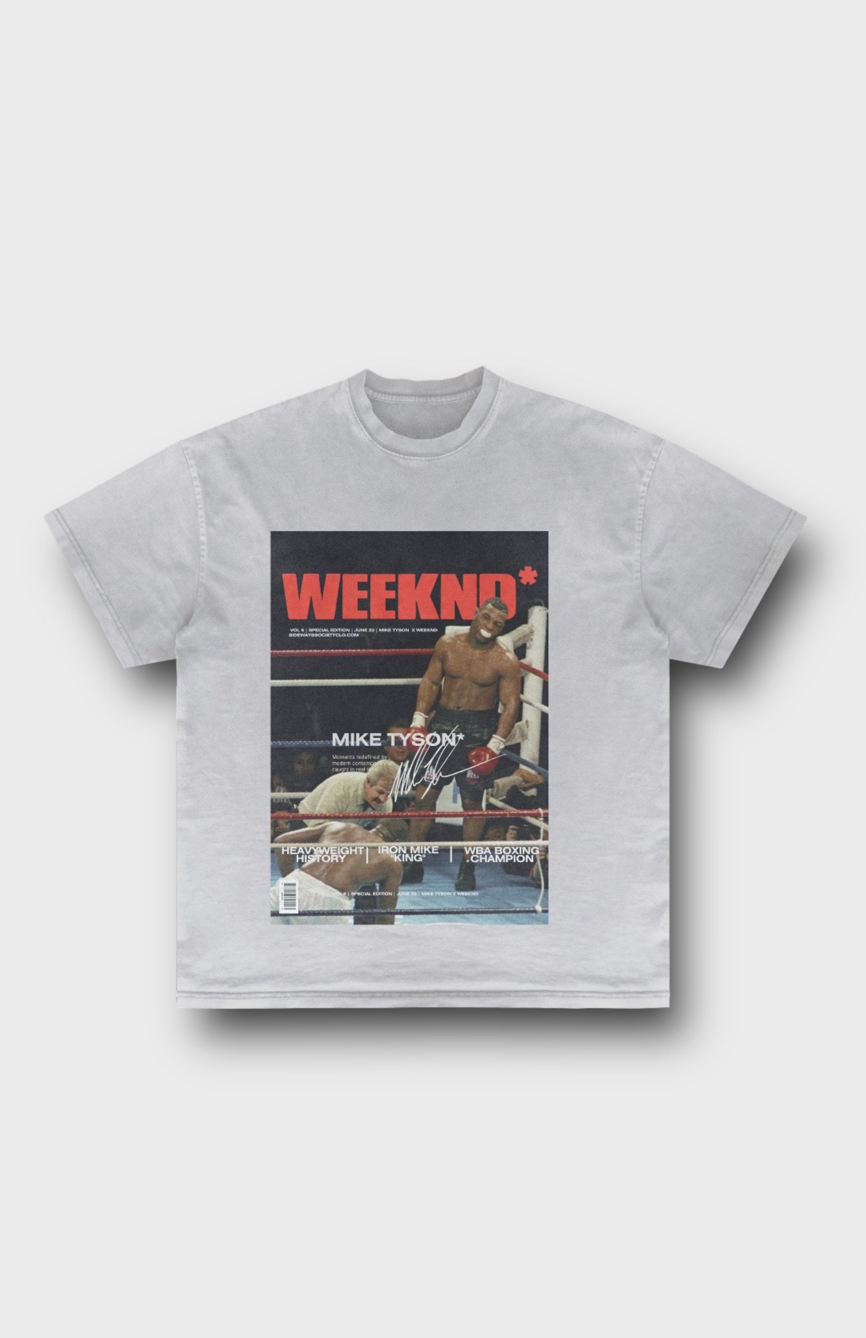 Mike Tyson X Weeknd Magazine Tee