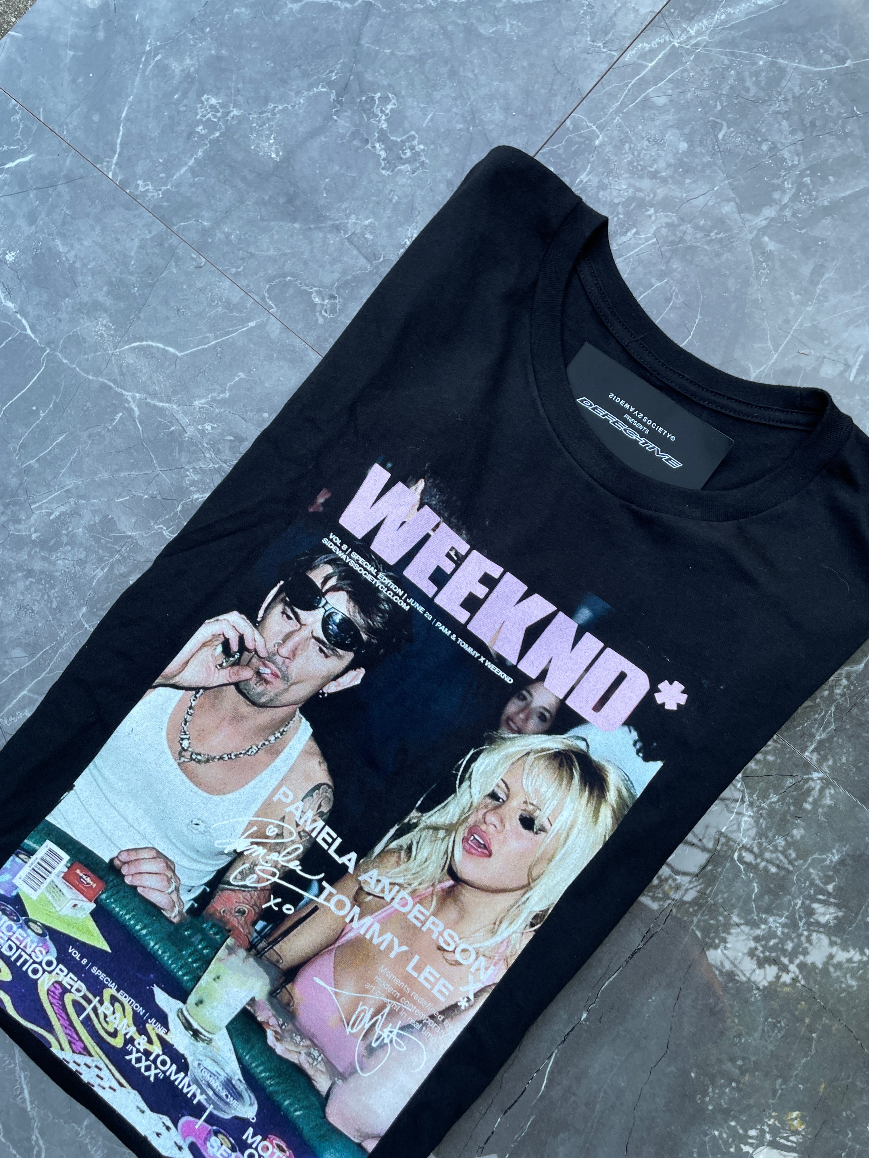 Pam & Tommy X Weeknd Magazine Tee