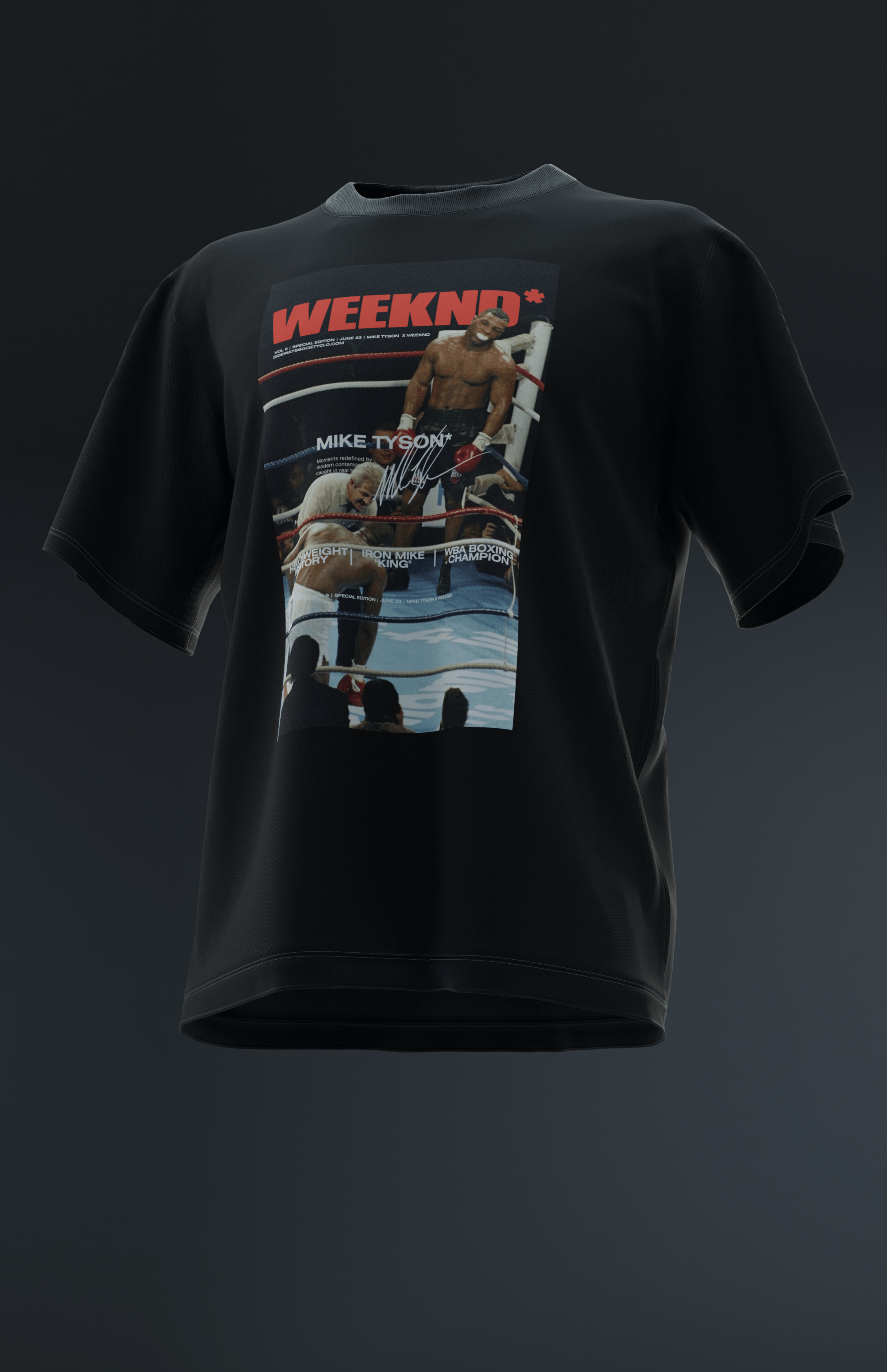 Mike Tyson X Weeknd Magazine Tee