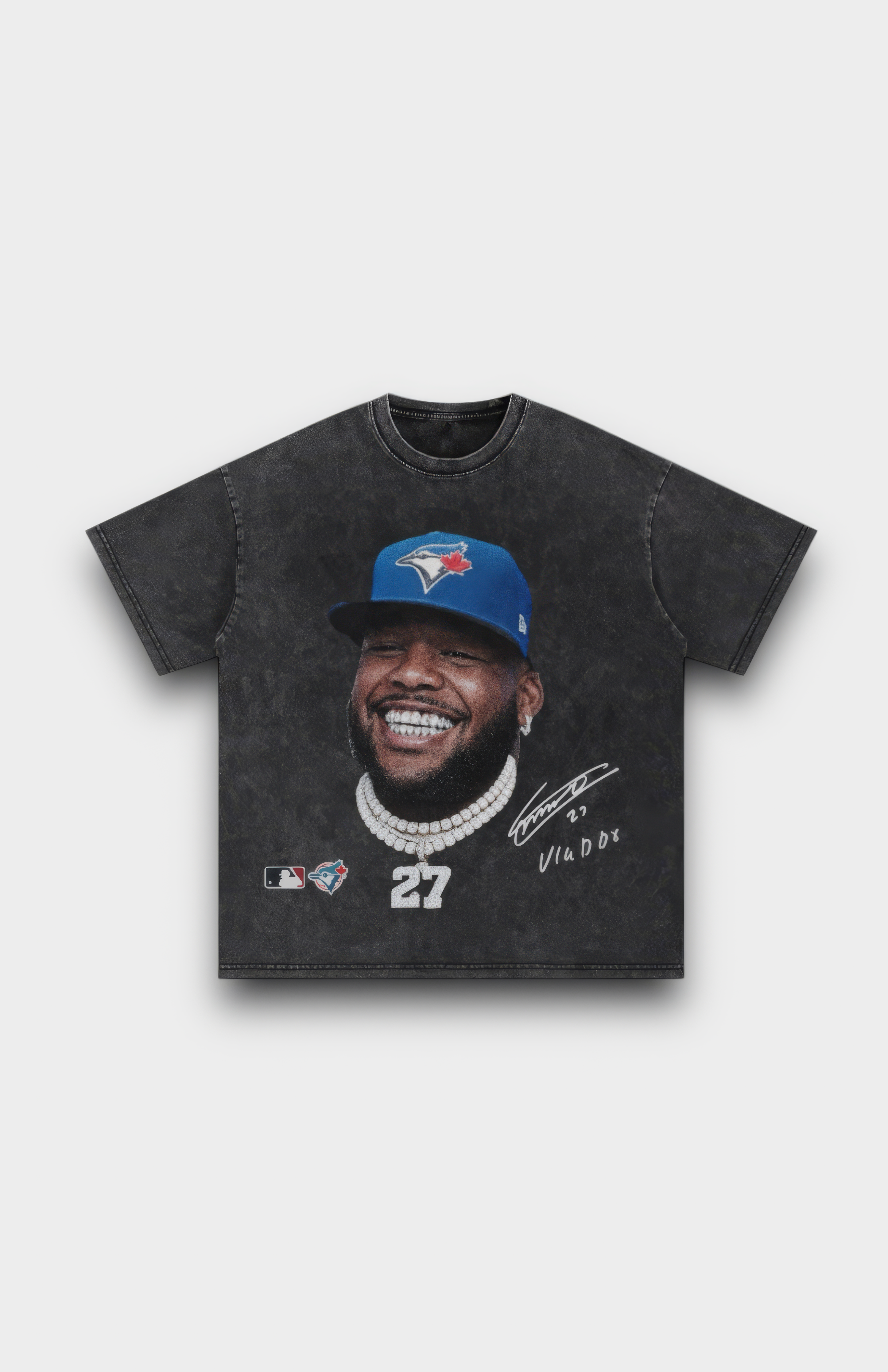 VLADDY ICED OUT TEE | VINTAGE BLACK