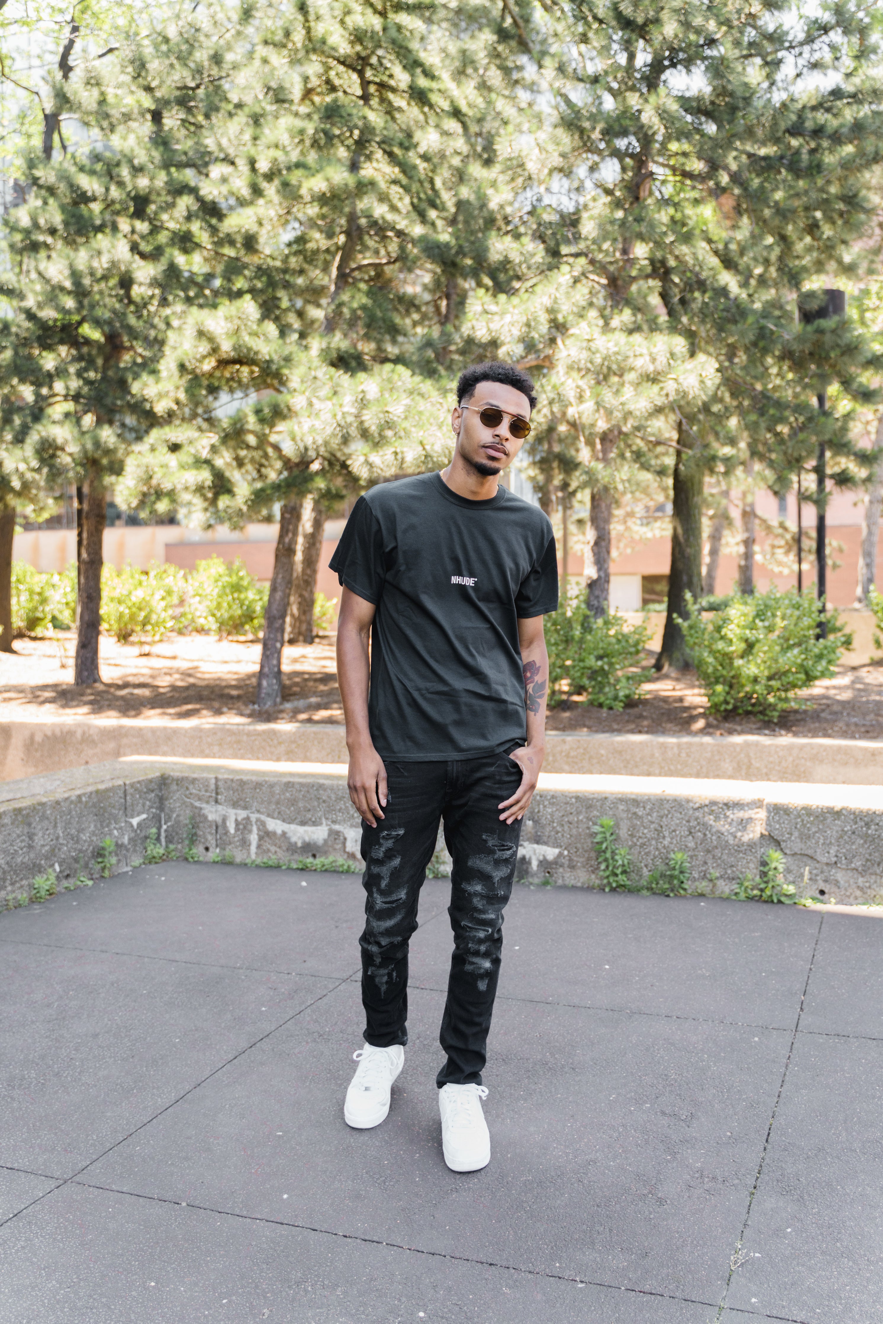 NHUDE* TEE - VINTAGE BLACK | SOLD OUT