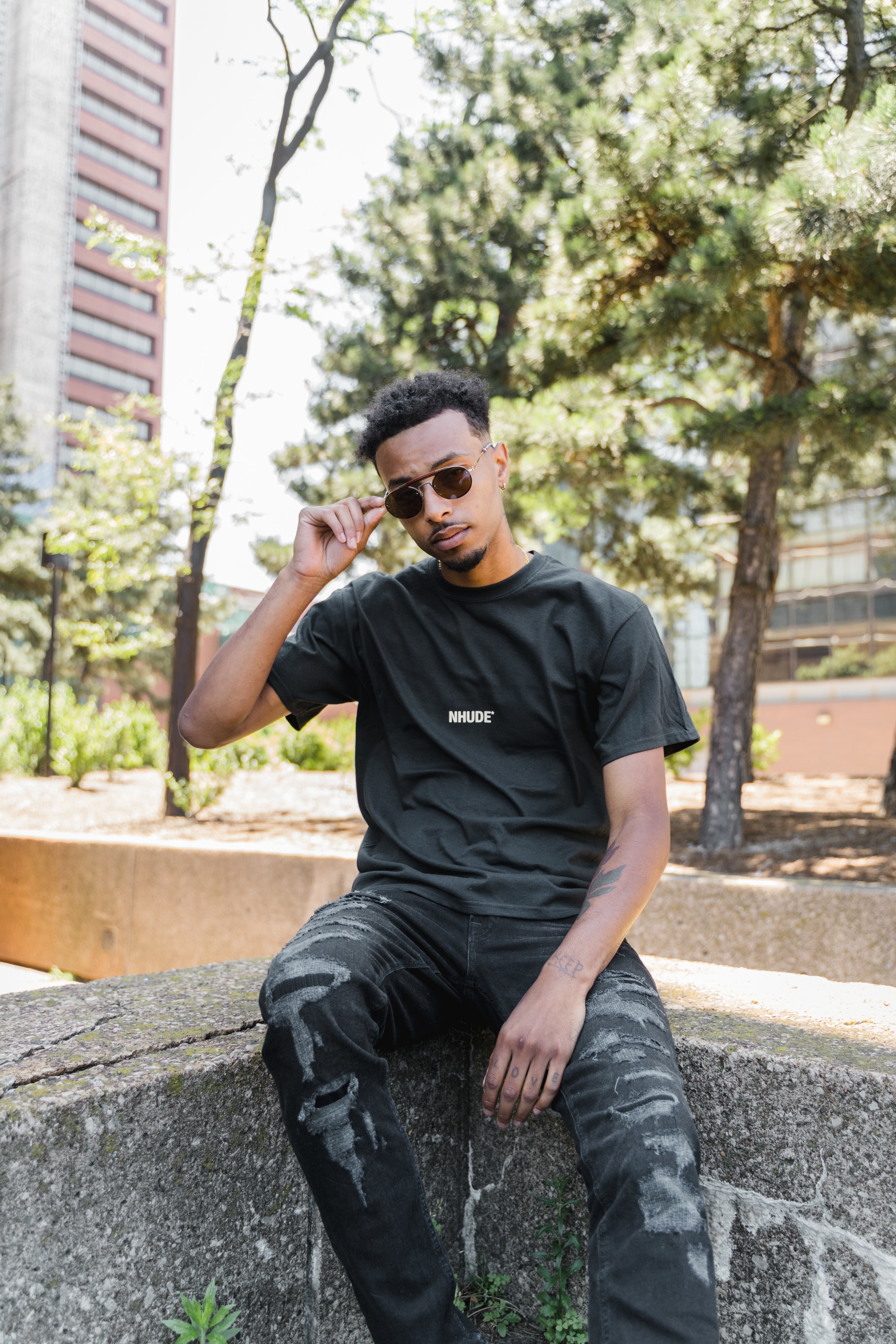 NHUDE* TEE - VINTAGE BLACK | SOLD OUT