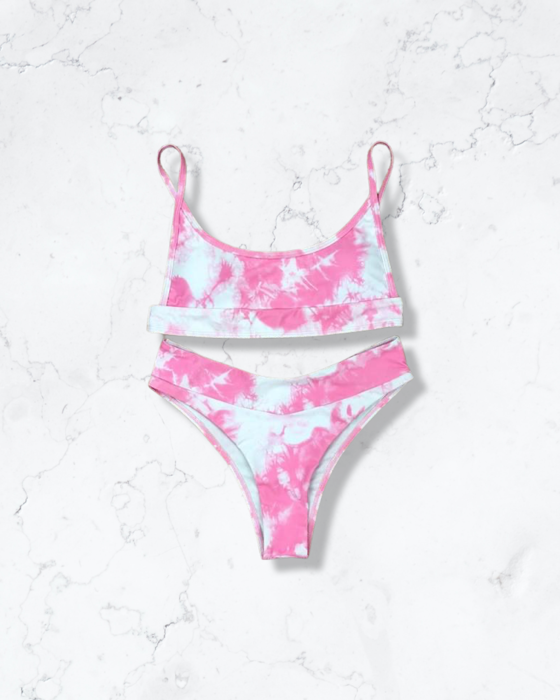TIE DIE HIGH WAISTED BIKINI