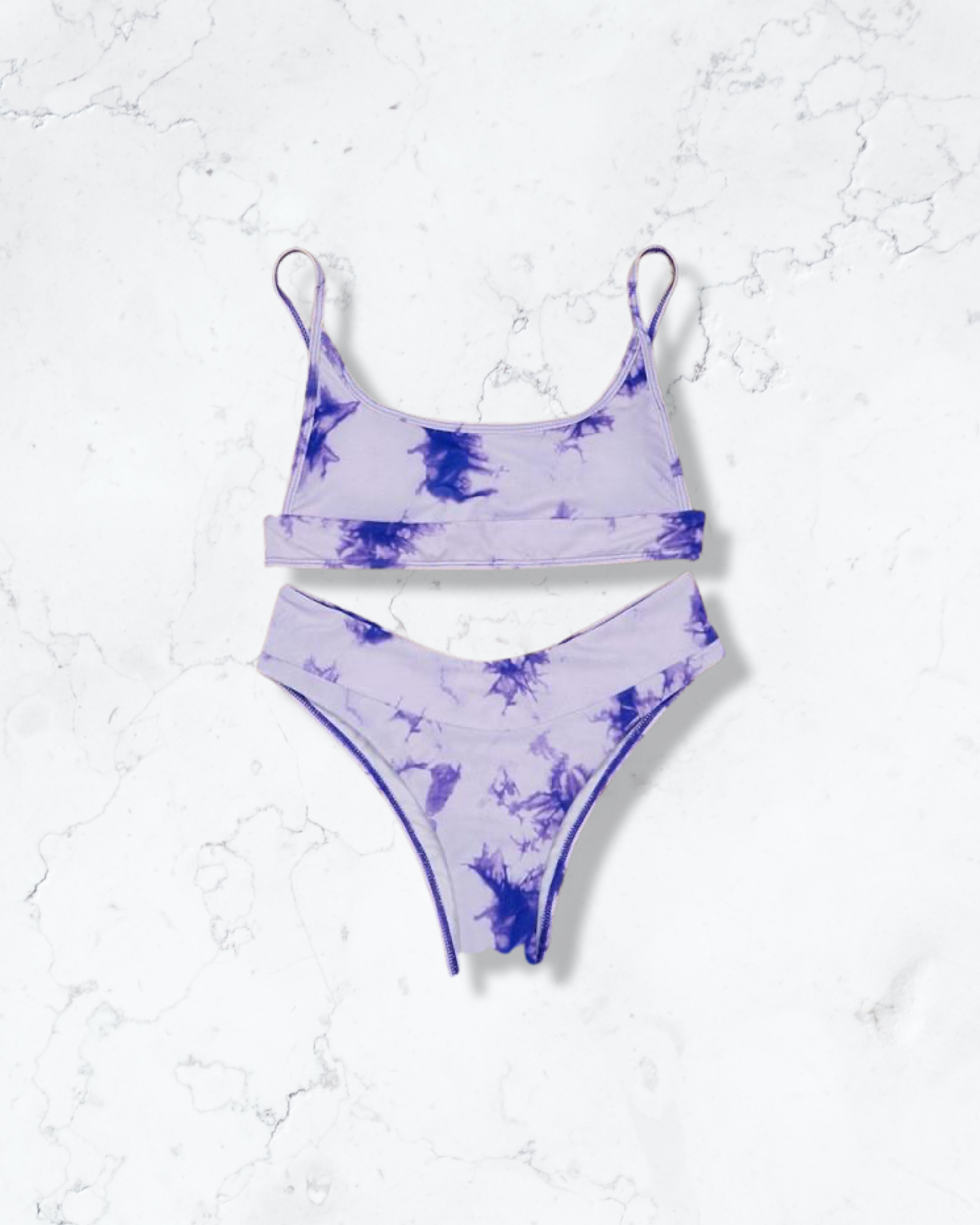 TIE DIE HIGH WAISTED BIKINI
