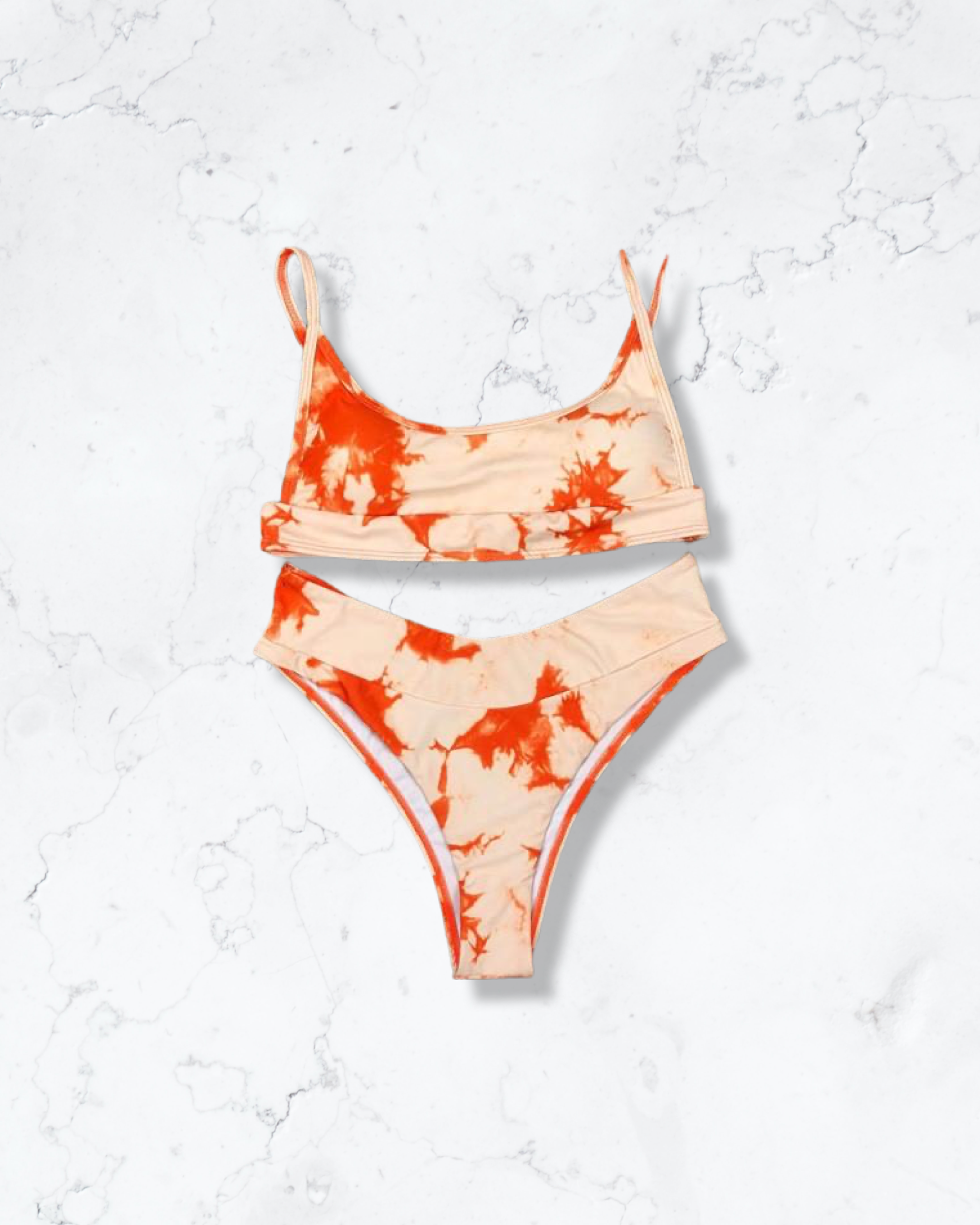 TIE DIE HIGH WAISTED BIKINI
