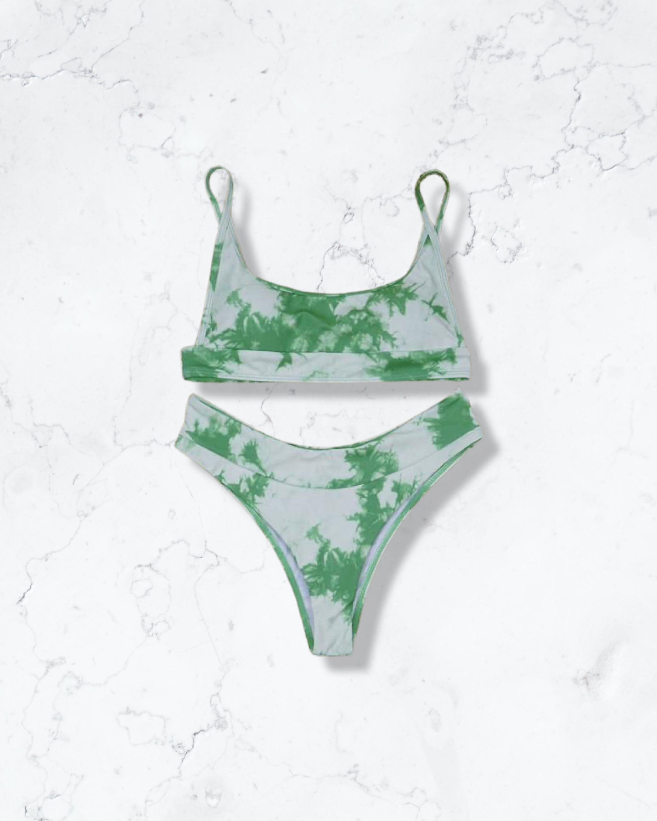 TIE DIE HIGH WAISTED BIKINI