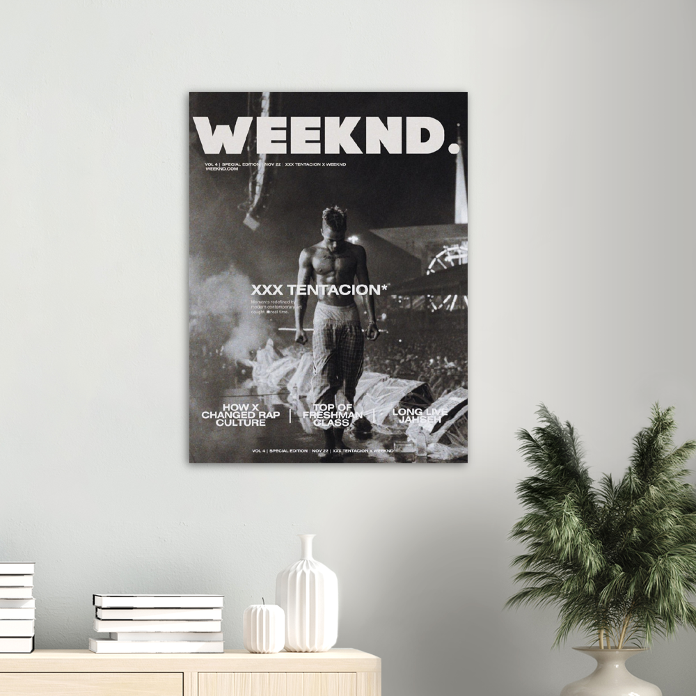 Weekend Magazine X "XXX Tentacion" Poster