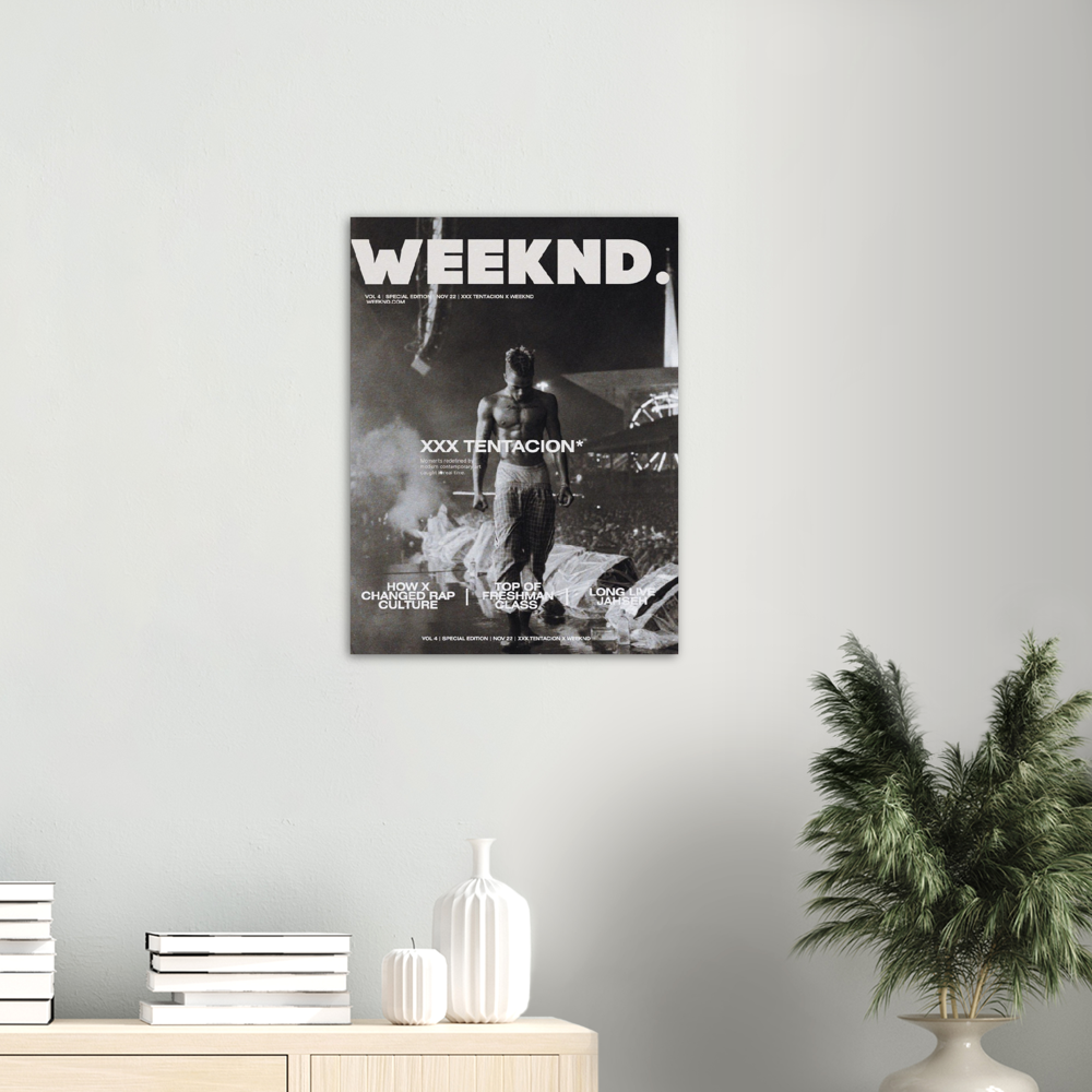 Weekend Magazine X "XXX Tentacion" Poster