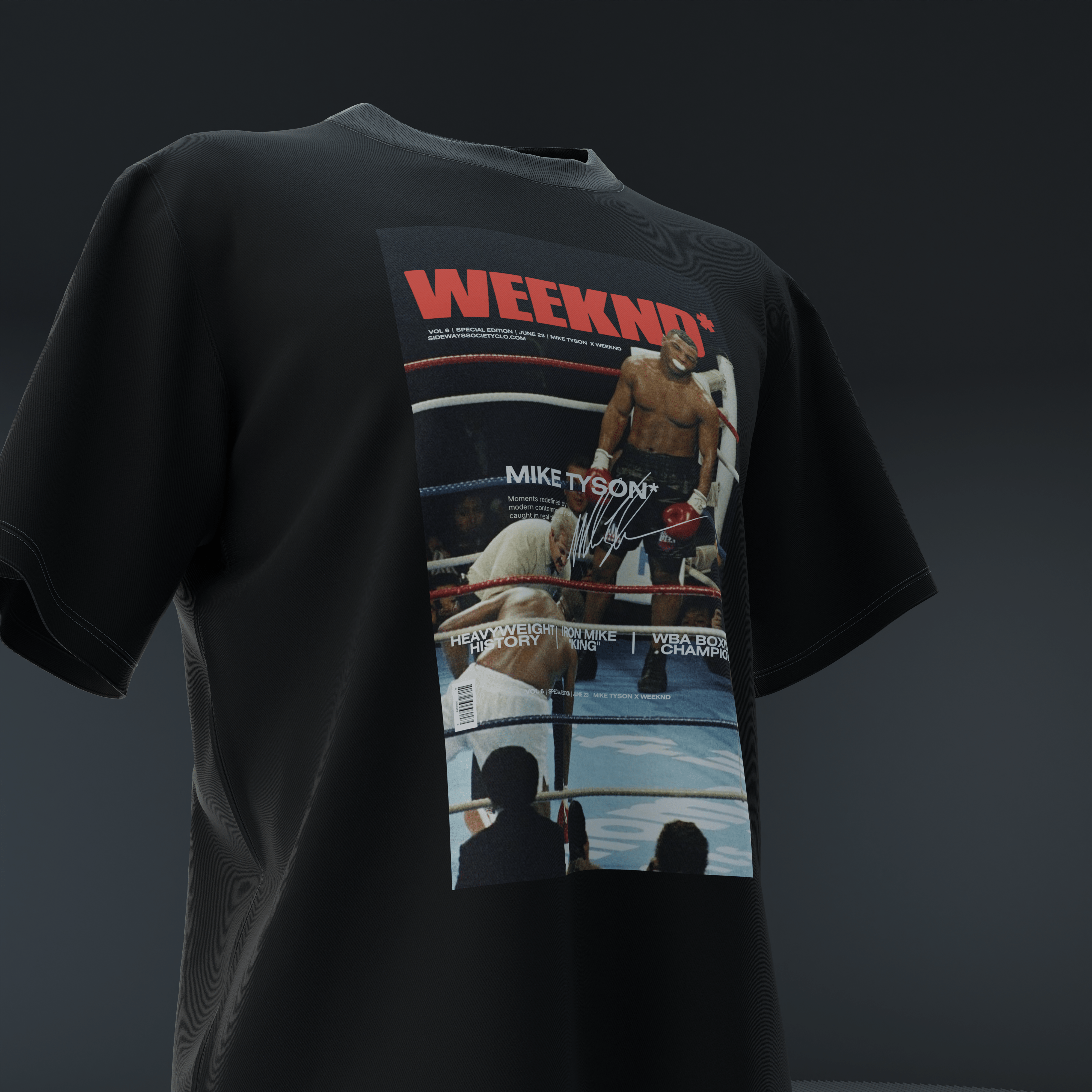 Mike Tyson X Weeknd Magazine Tee