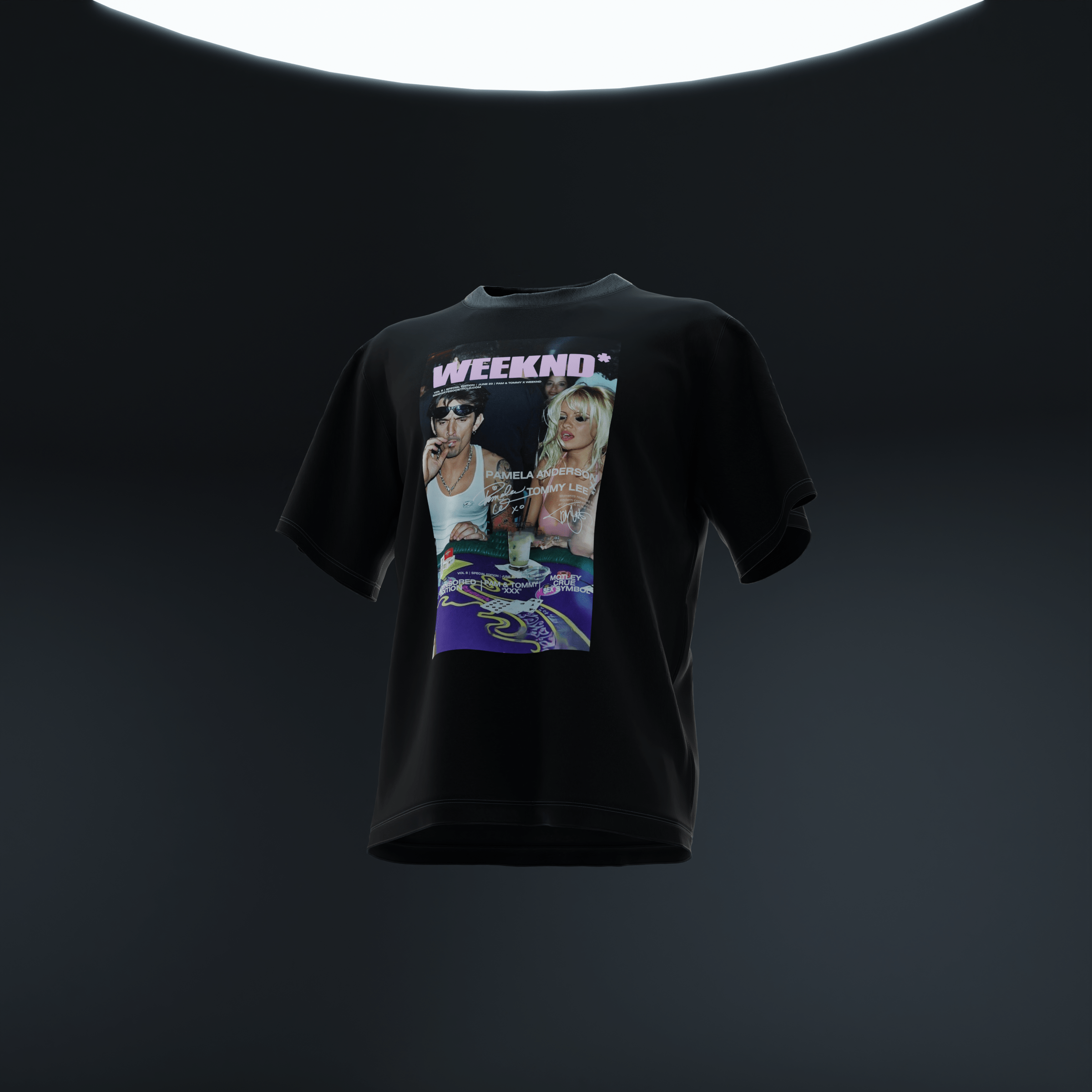 Pam & Tommy X Weeknd Magazine Tee