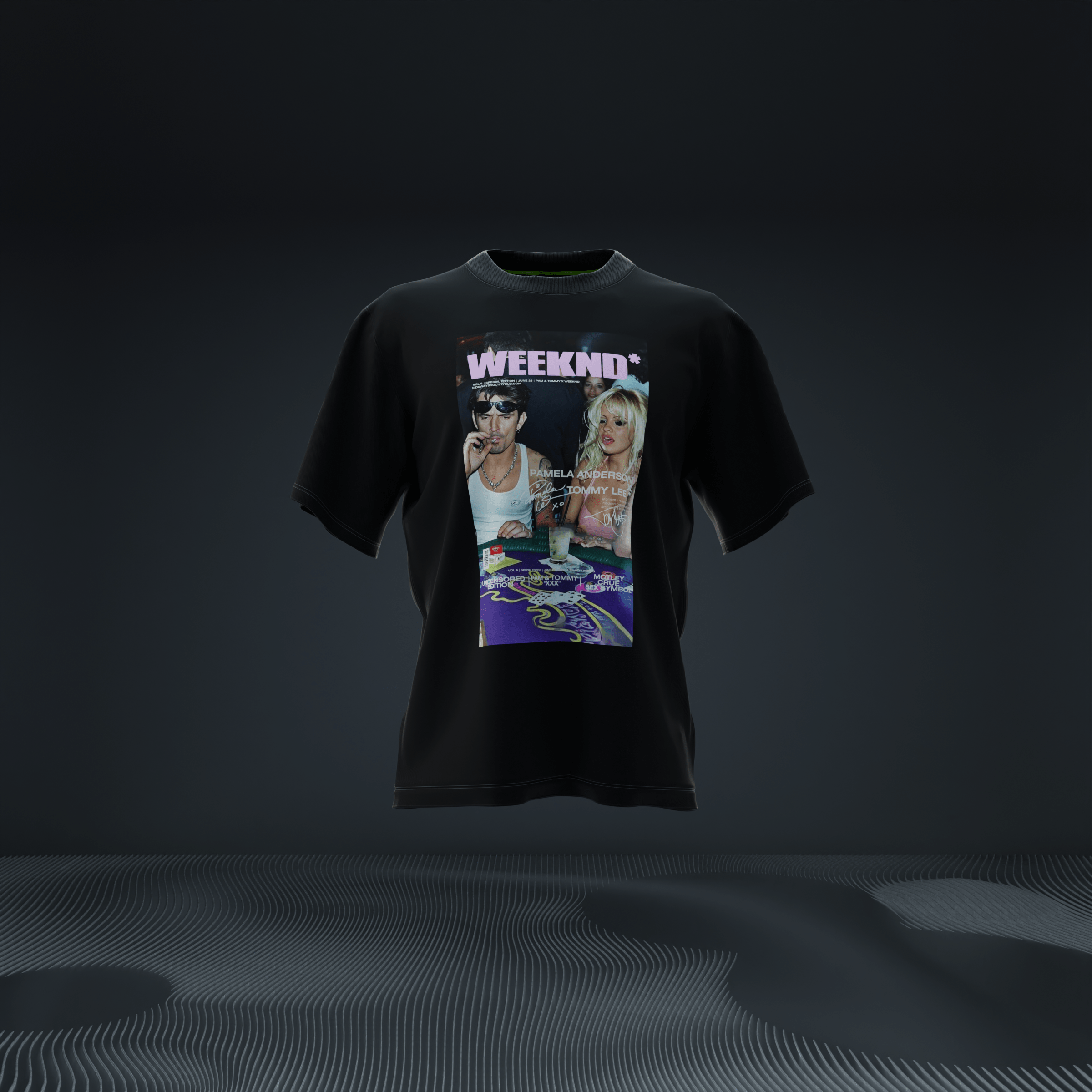Pam & Tommy X Weeknd Magazine Tee