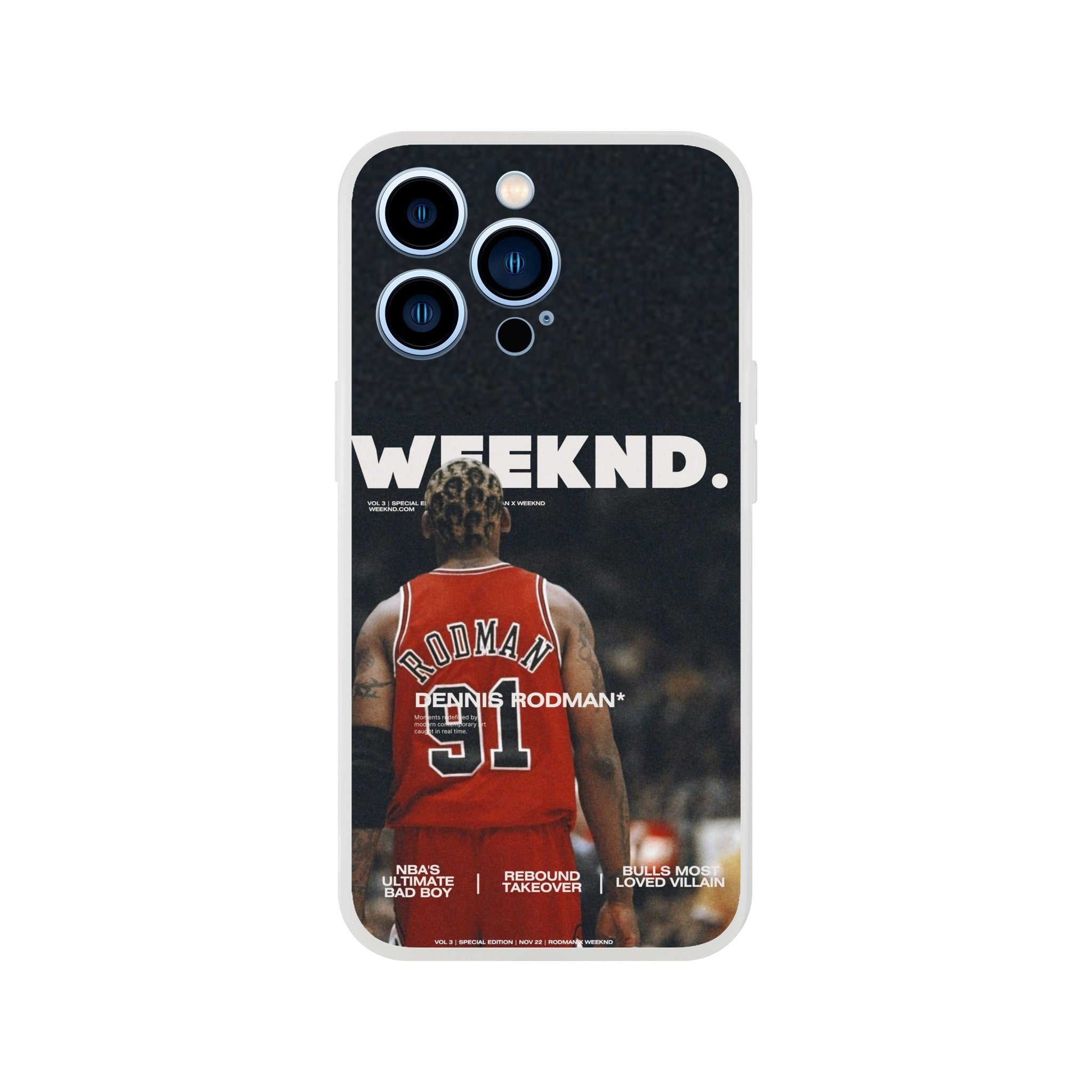 Dennis Rodman X Weeknd Magazine Case