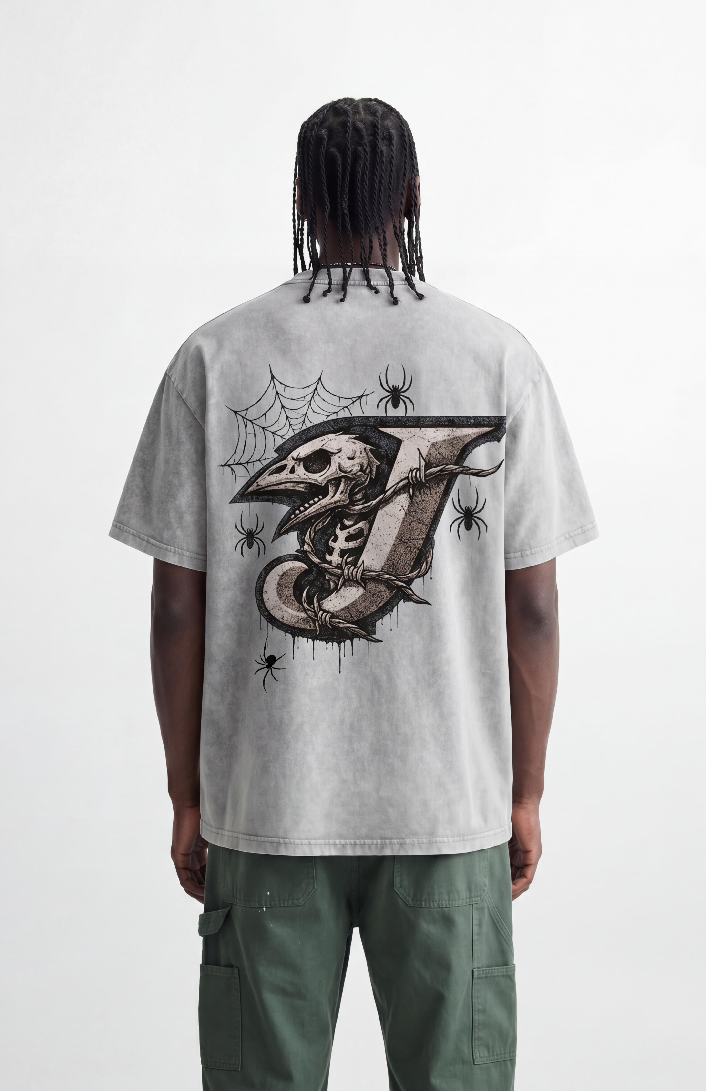 JAYS SHADOW TEE | VINTAGE GREY