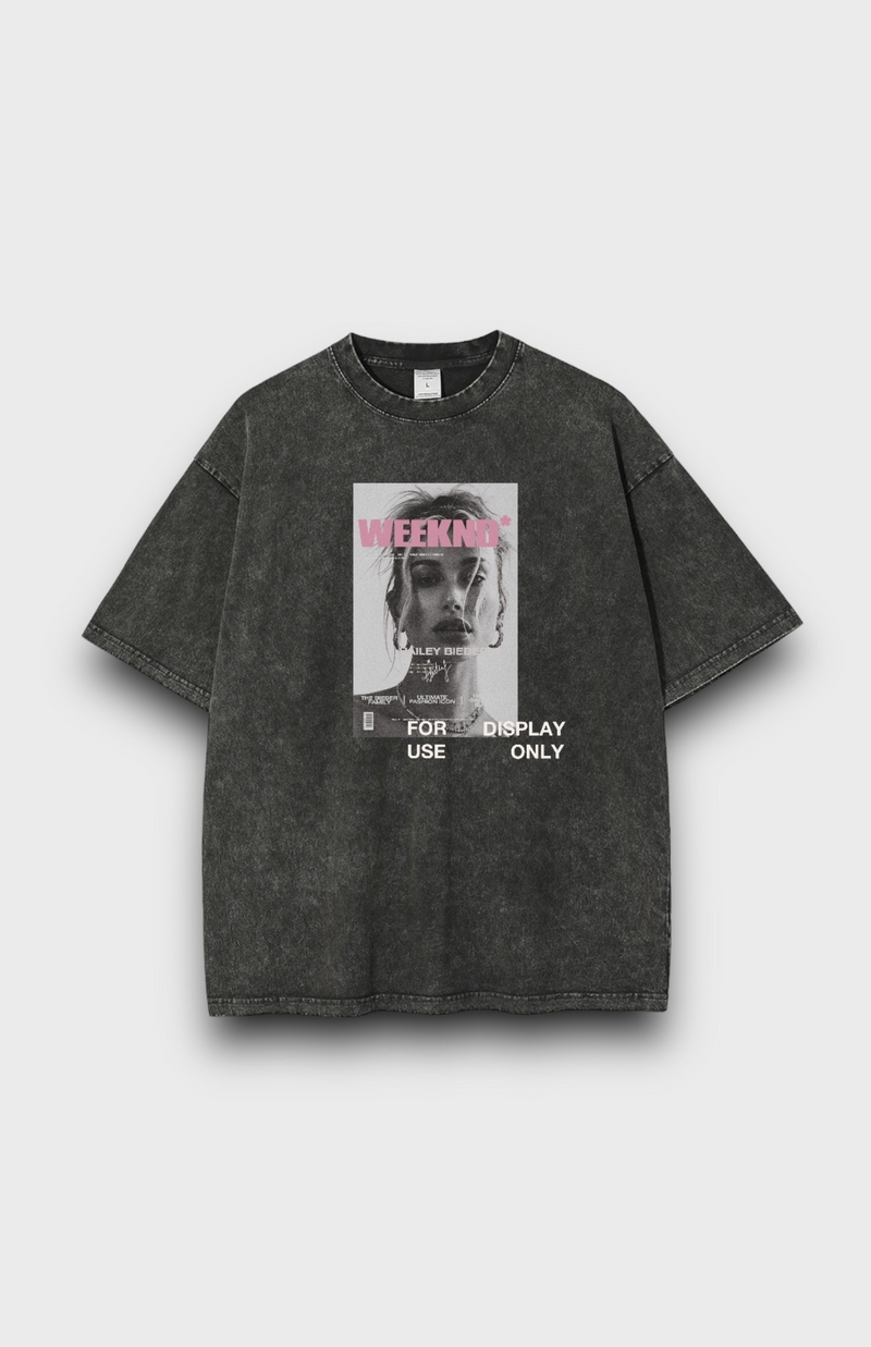 The Hailey - Display Use Only Tee - Vintage Black