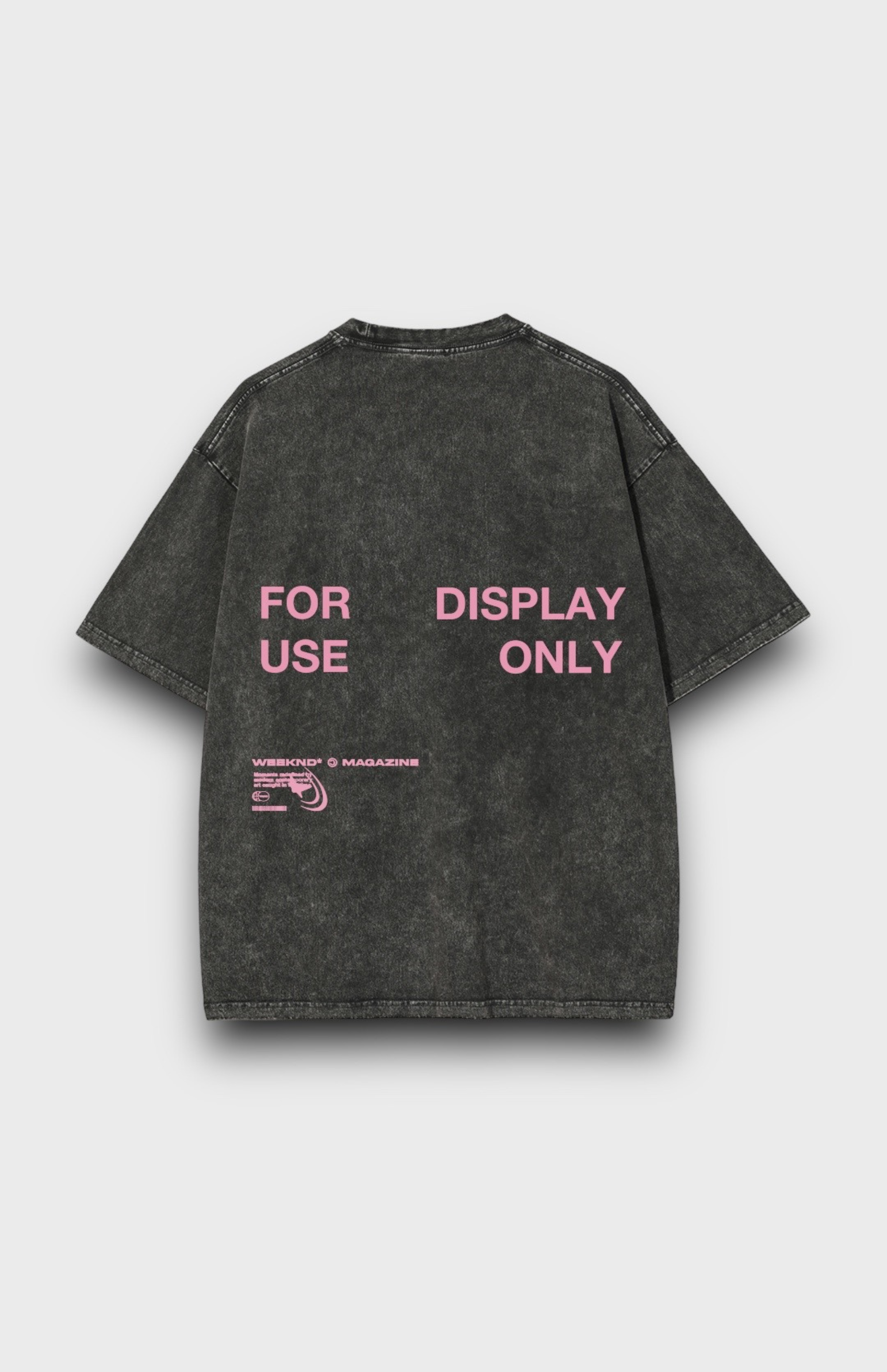 The Hailey - Display Use Only Tee - Vintage Black