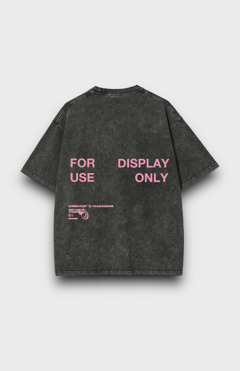 The Hailey - Display Use Only Tee - Vintage Black