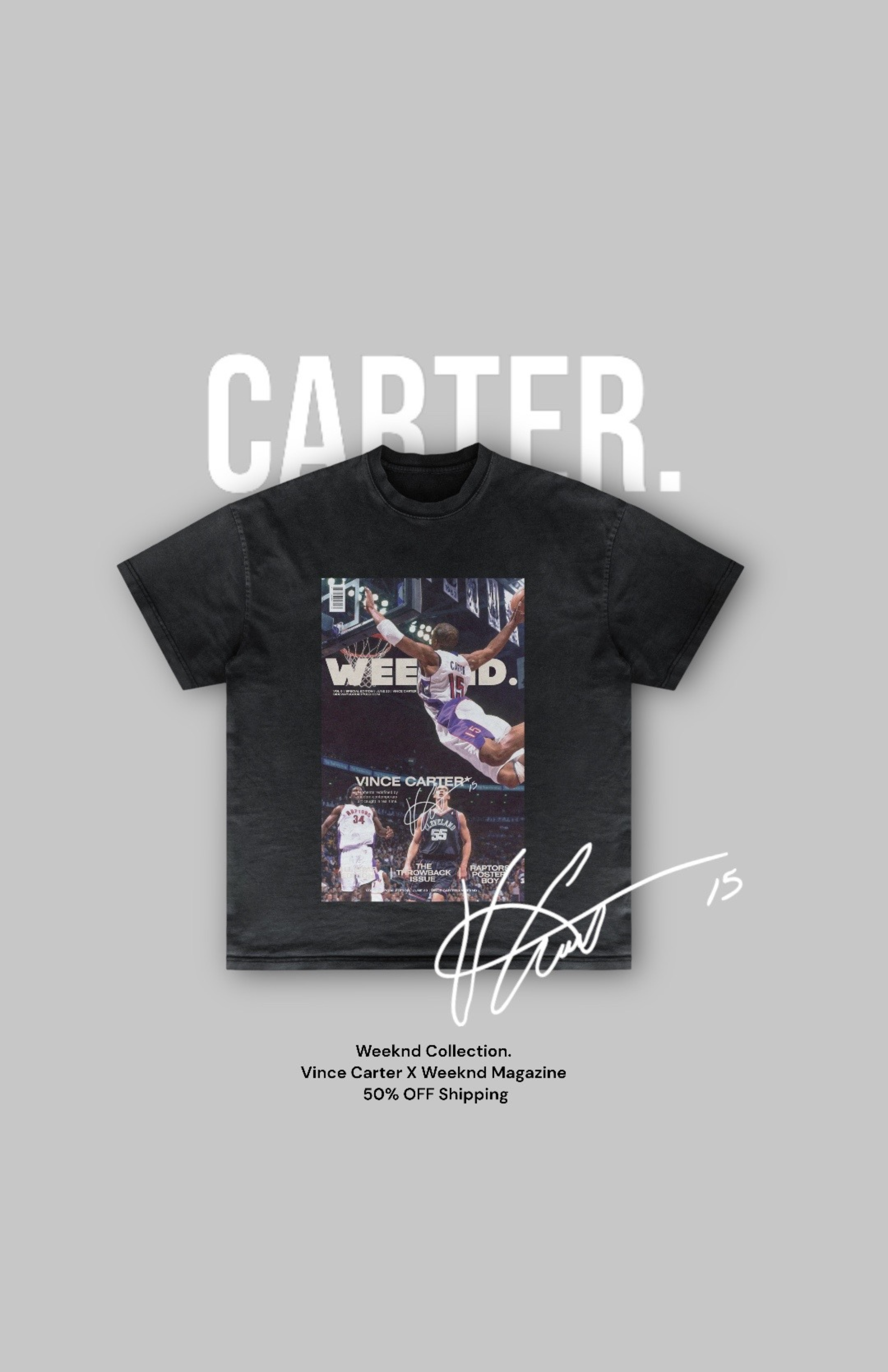 Weekend Magazine X Carter - Vintage Tee