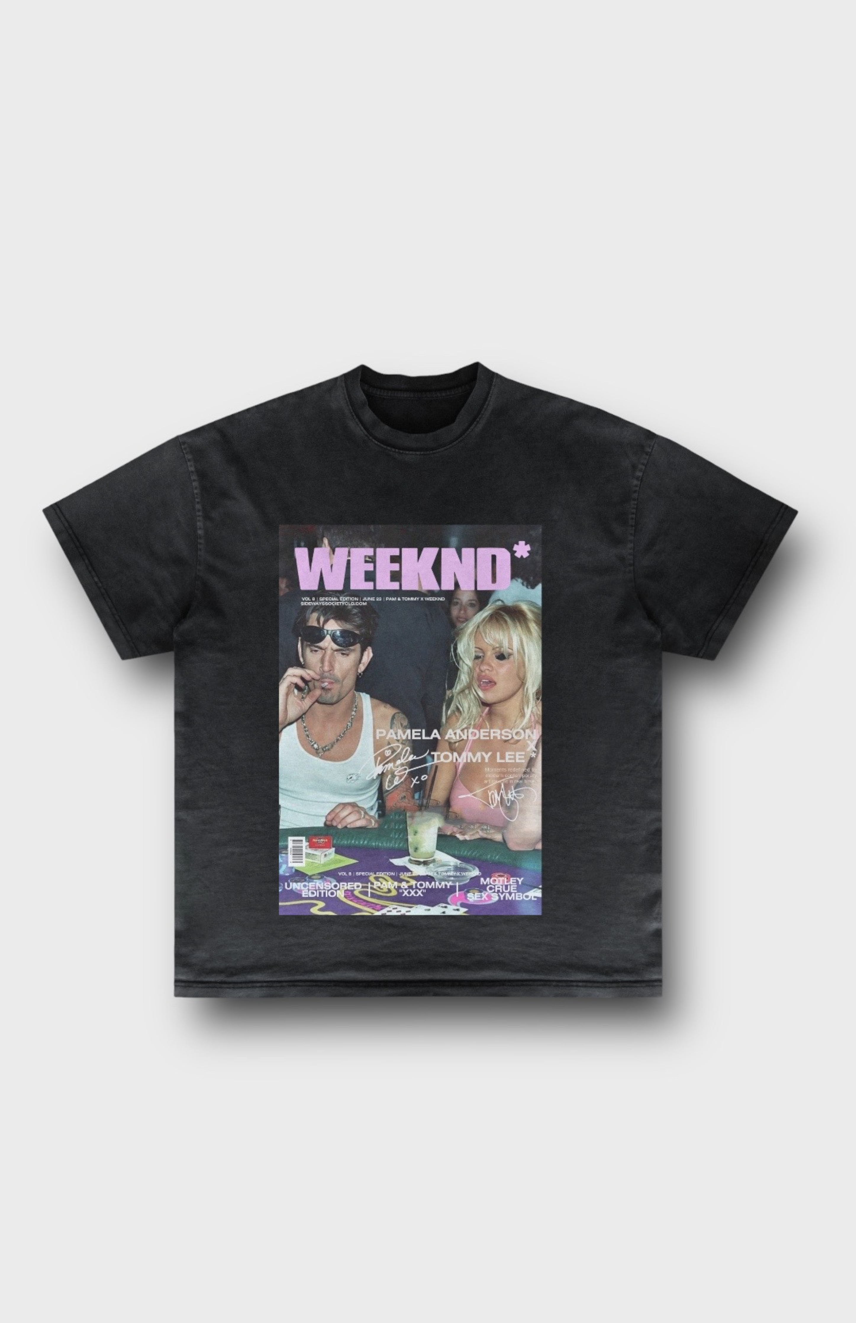 Pam & Tommy X Weeknd Magazine Tee