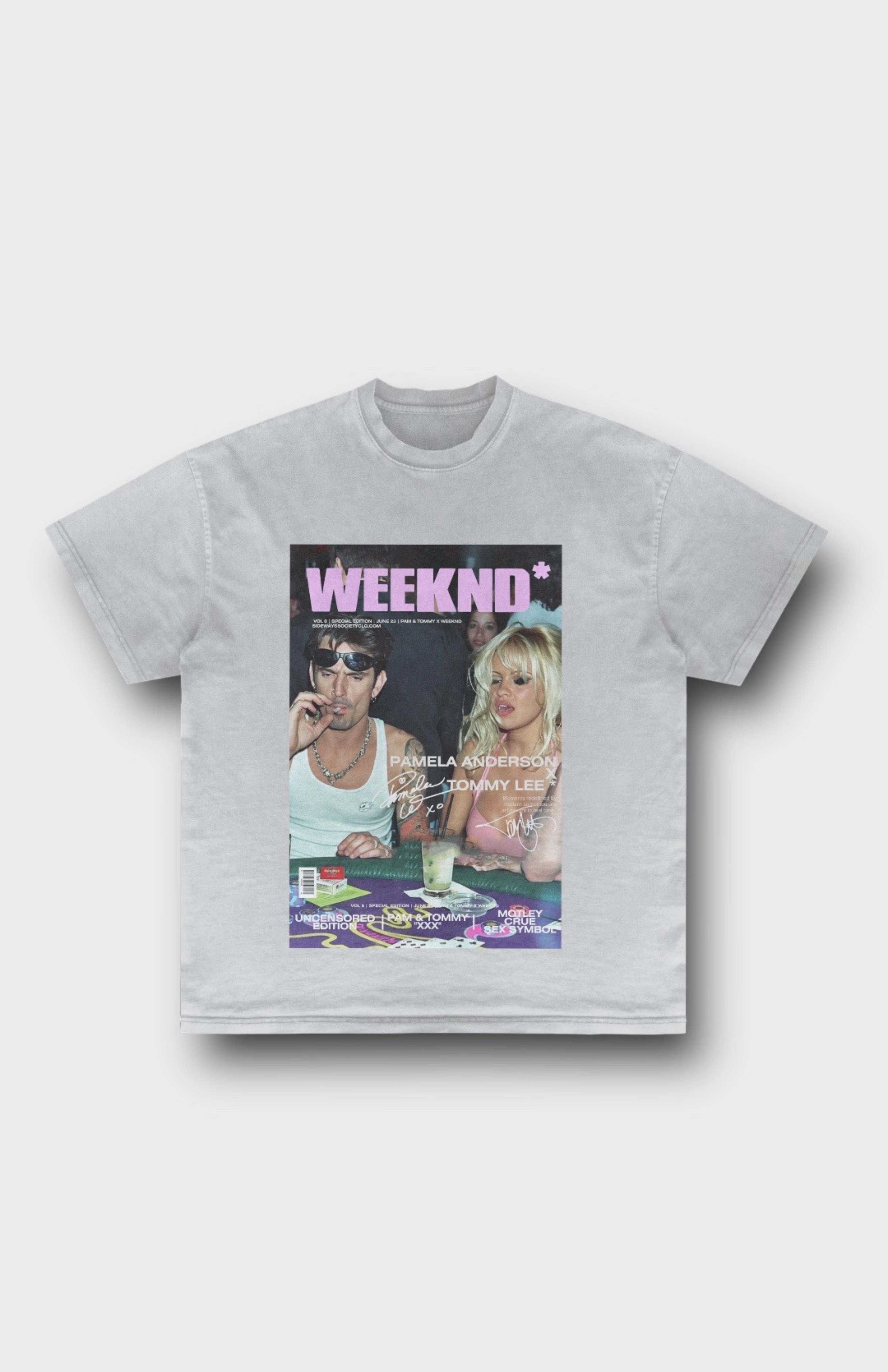 Pam & Tommy X Weeknd Magazine Tee