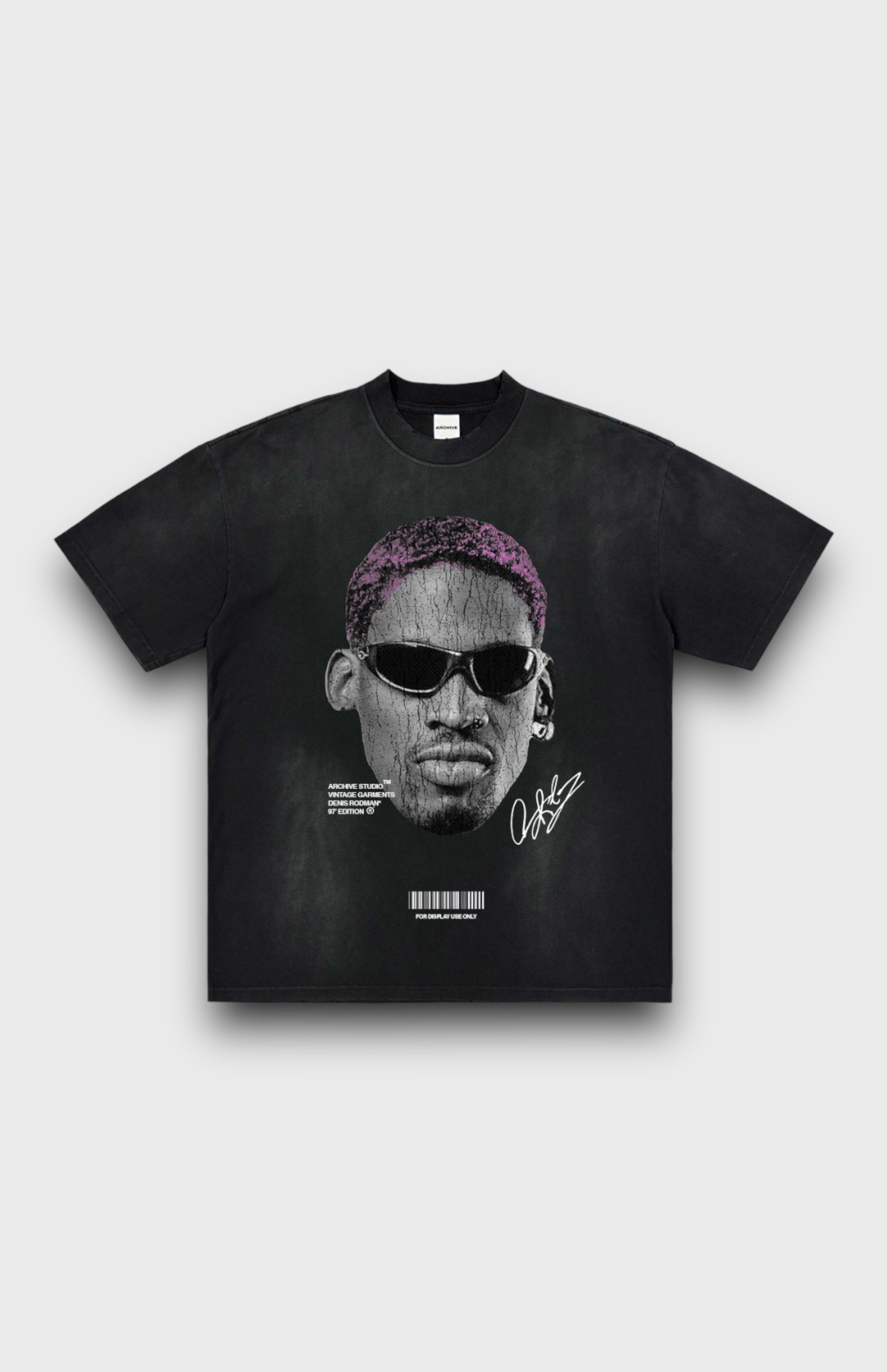 97' RODMAN TEE - VINTAGE BLACK