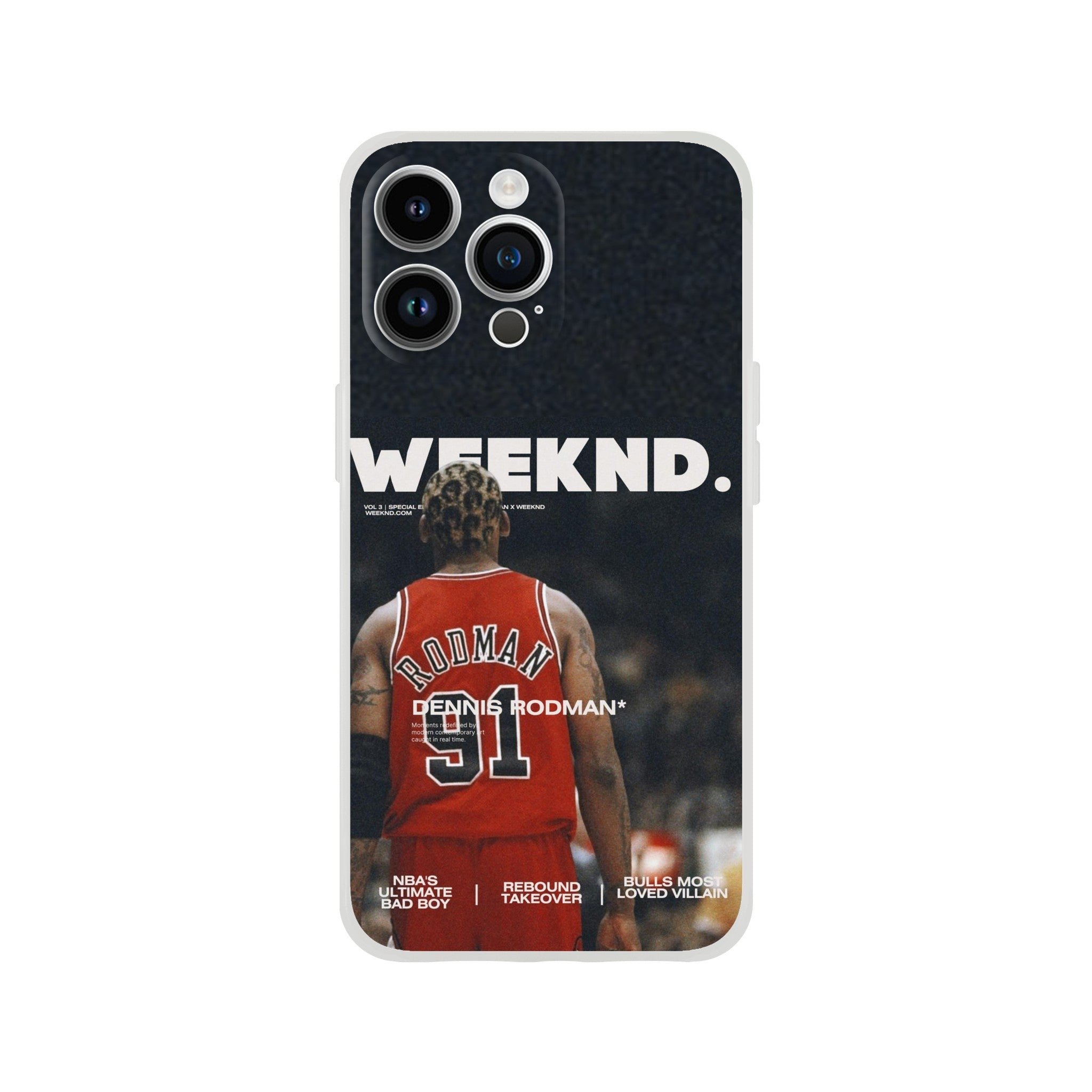 Dennis Rodman X Weeknd Magazine Case