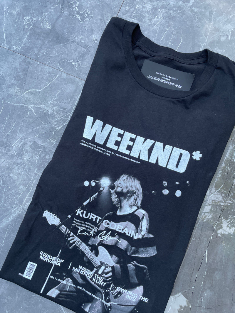 Kurt Cobain X Weeknd Magazine Tee