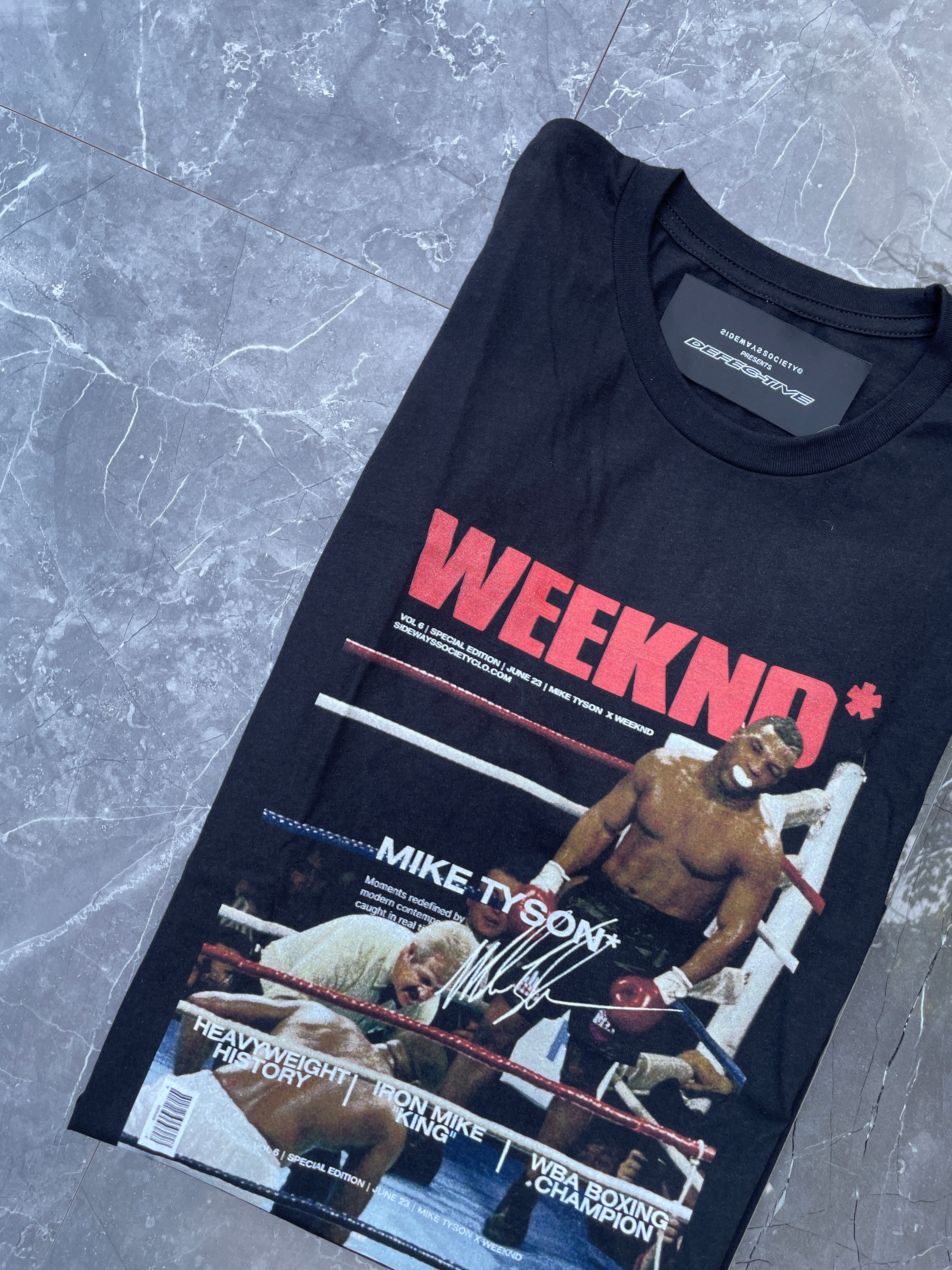 Mike Tyson X Weeknd Magazine Tee