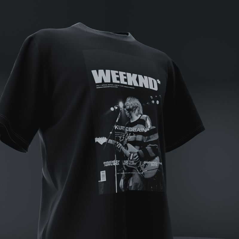 Kurt Cobain X Weeknd Magazine Tee