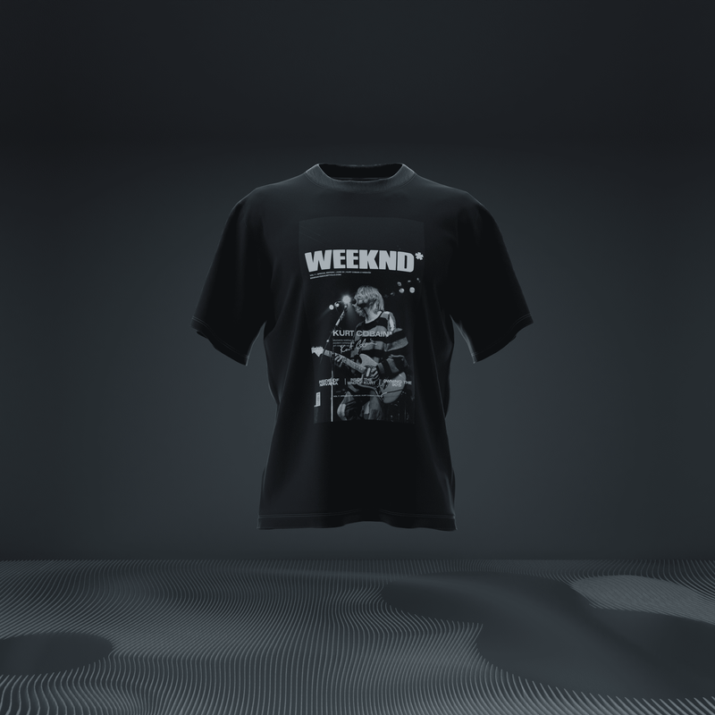 Kurt Cobain X Weeknd Magazine Tee