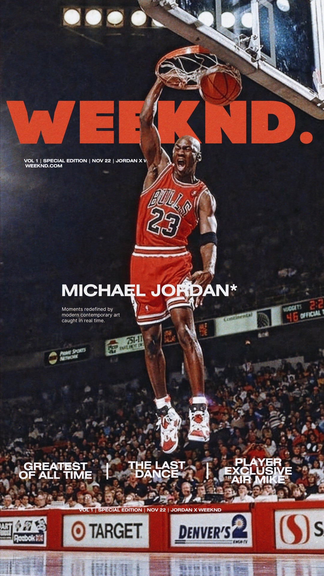 Jordan X Weeknd Magazine Hoodie