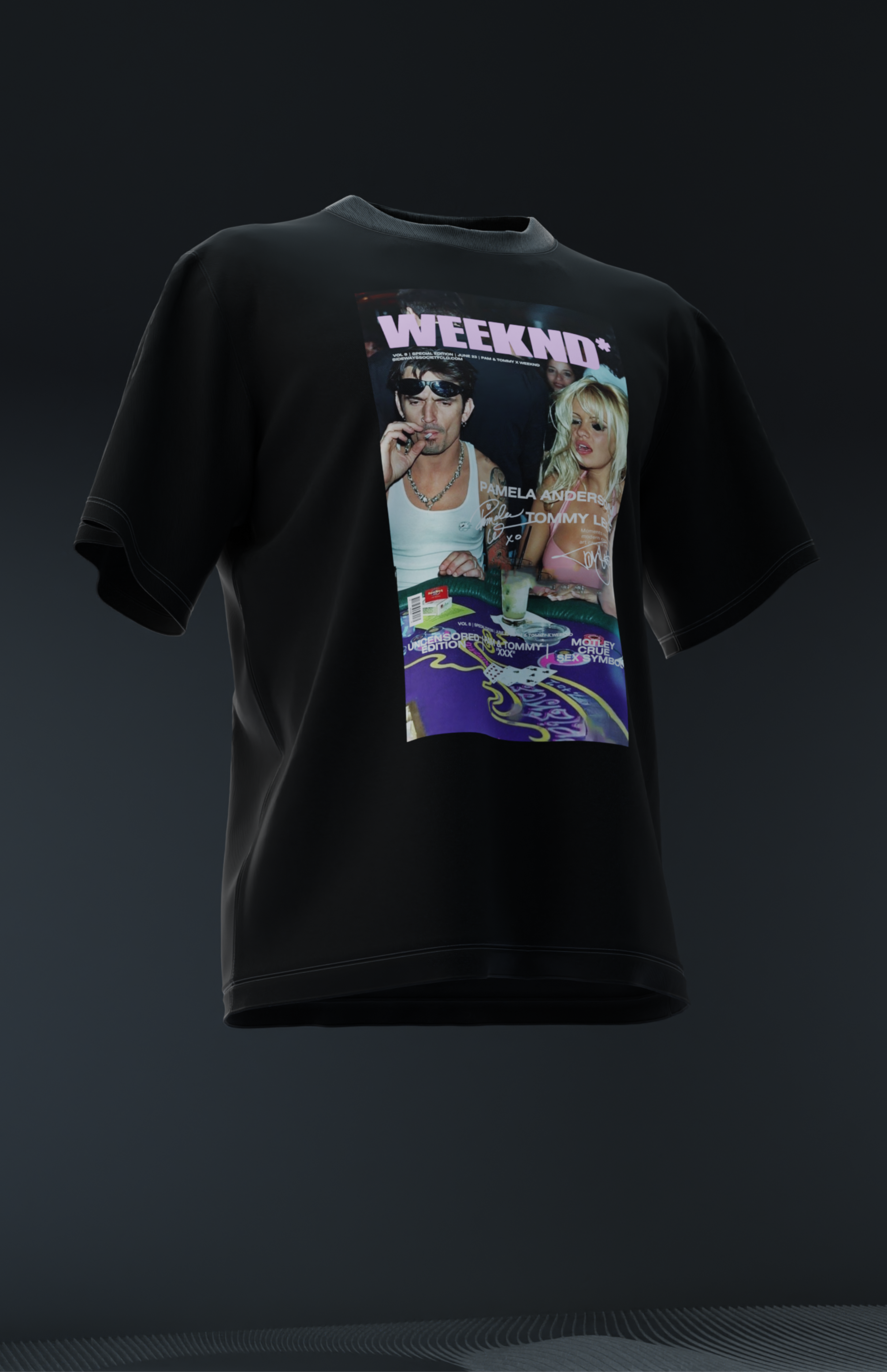 Pam & Tommy X Weeknd Magazine Tee