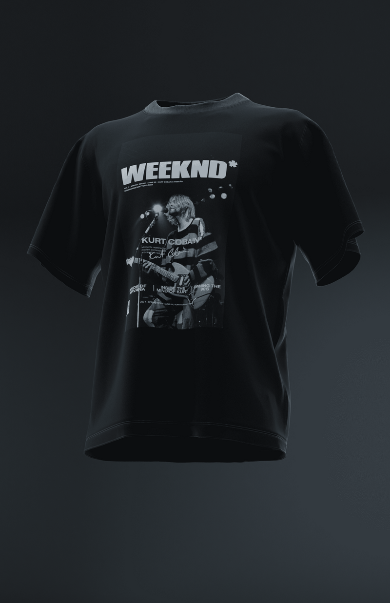 Kurt Cobain X Weeknd Magazine Tee