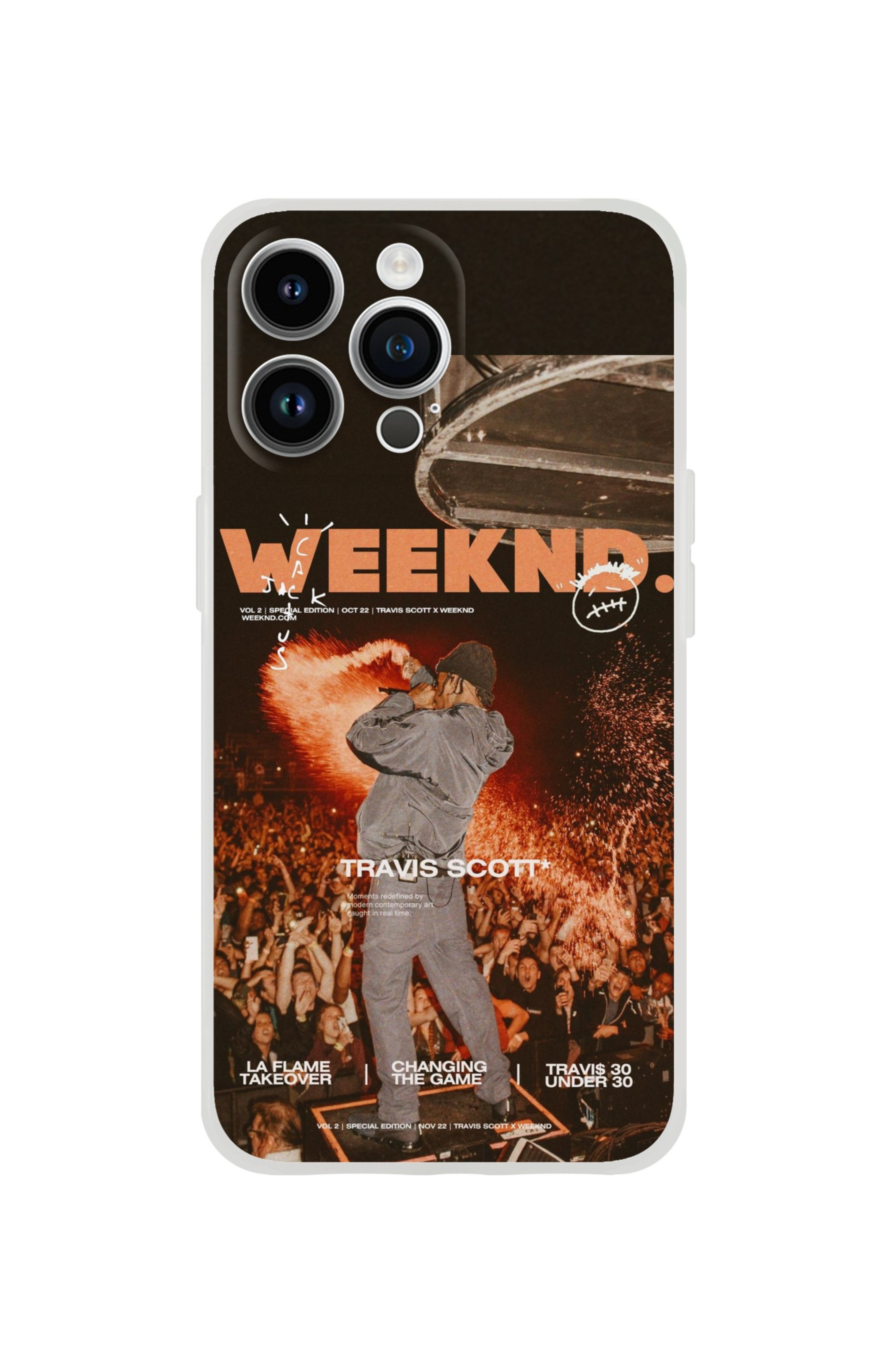 Travis Scott X Weeknd Magazine Case