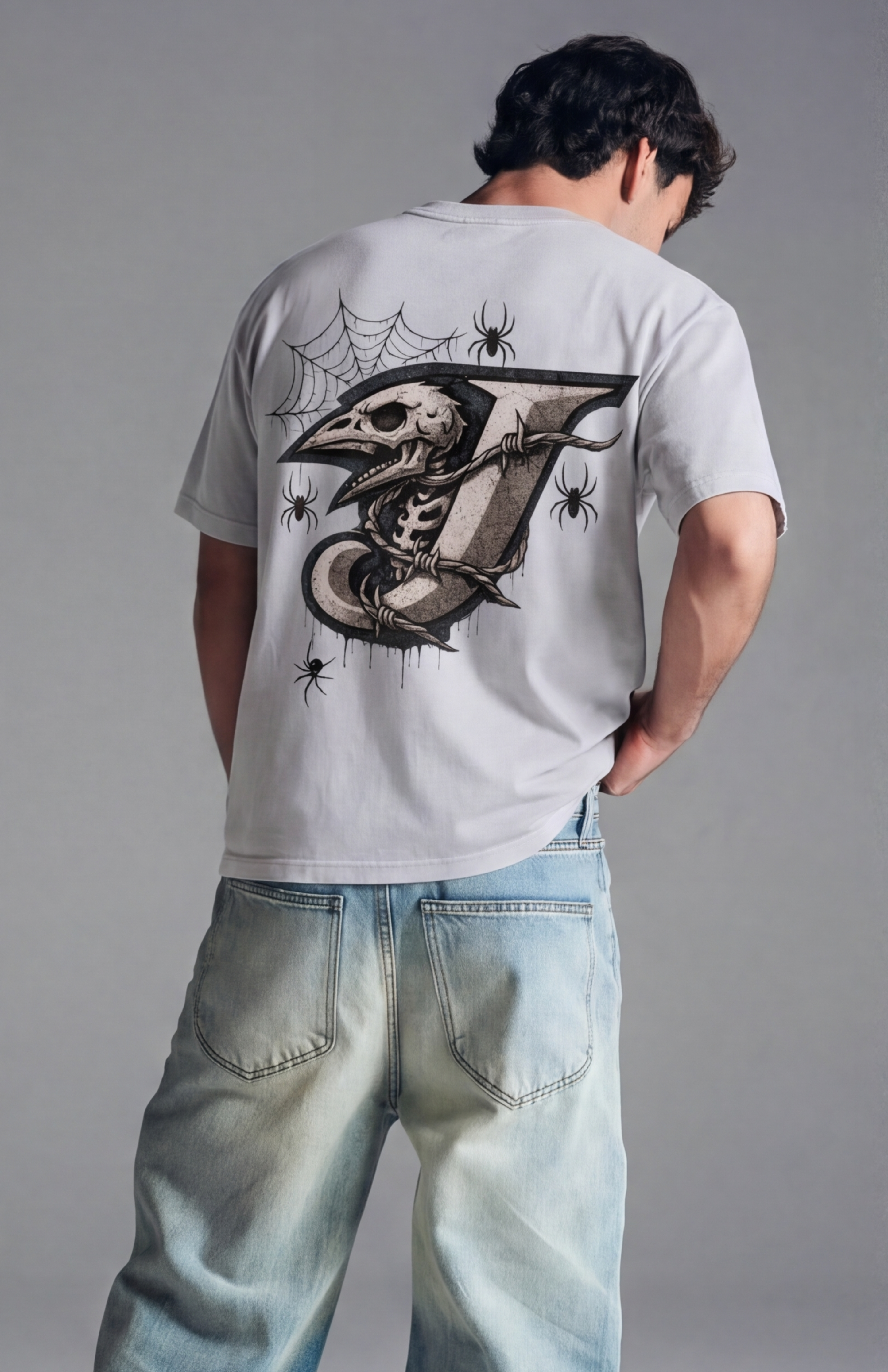 JAYS SHADOW TEE | VINTAGE GREY