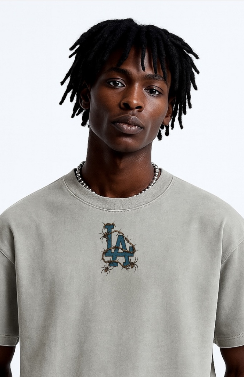 DODGERS PHANTOM TEE - GRAVE GREY