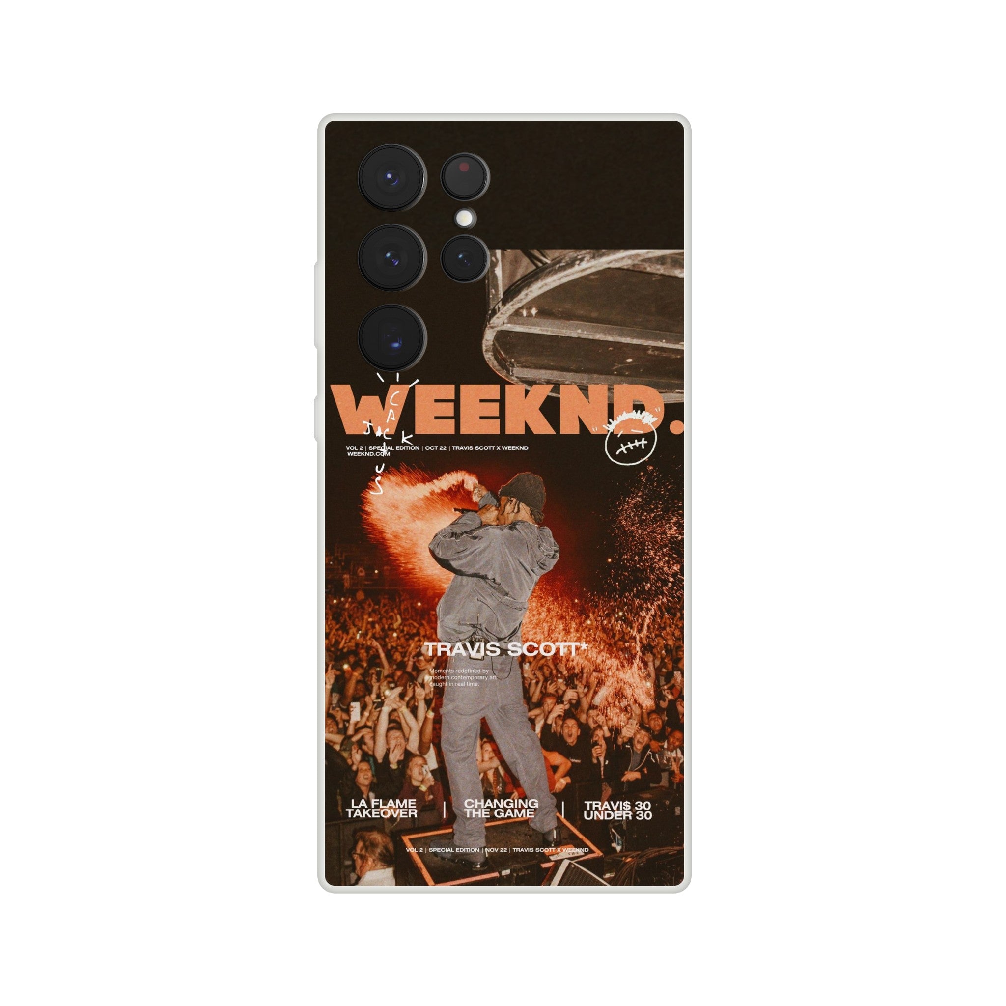 Travis Scott X Weeknd Magazine Case