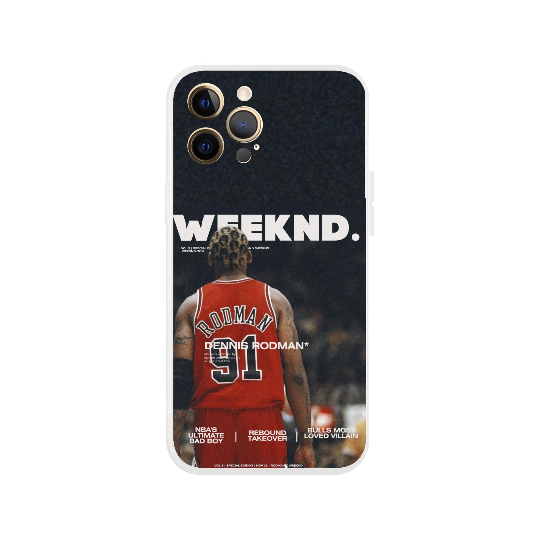 Dennis Rodman X Weeknd Magazine Case