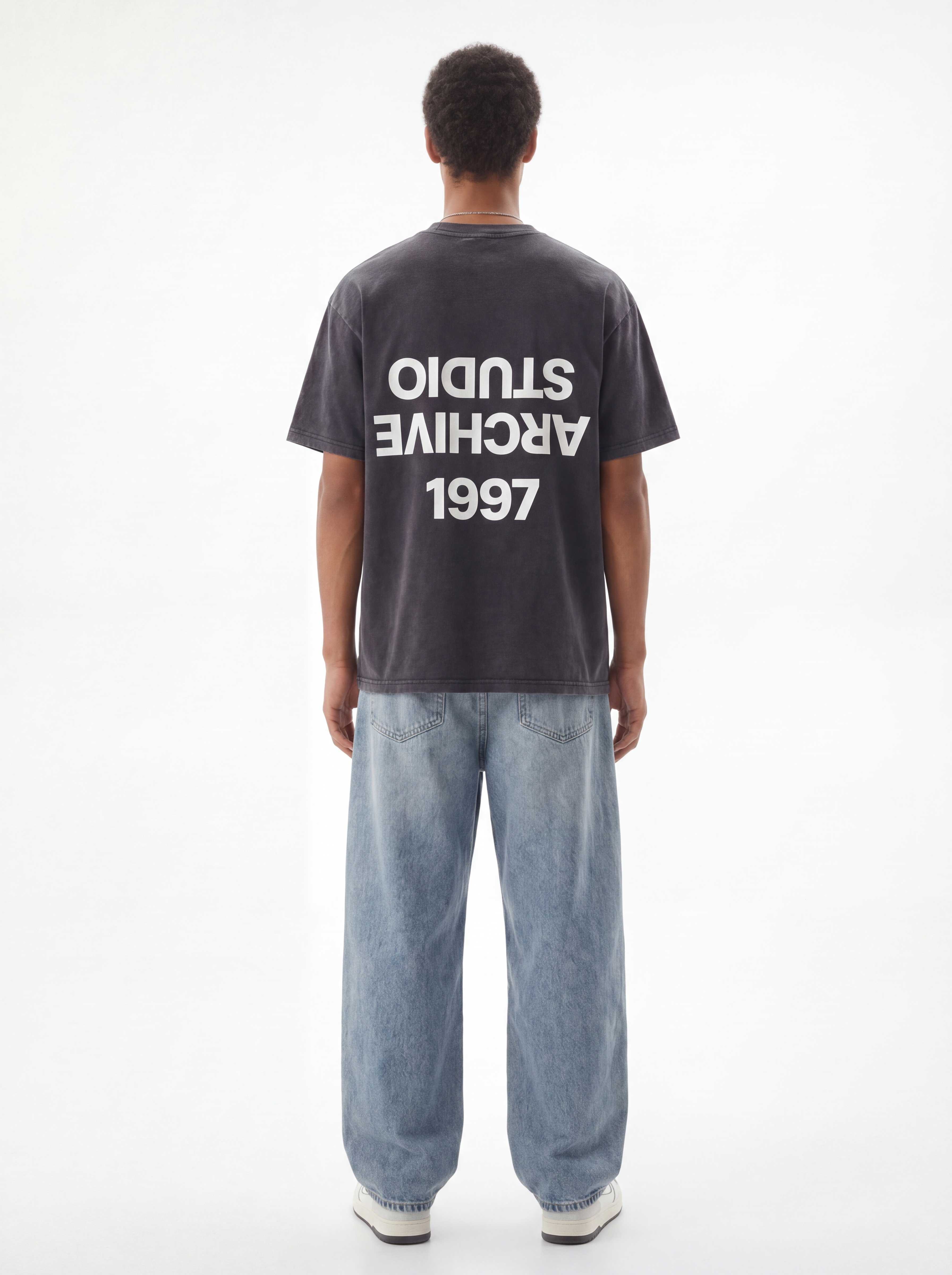 STUDIO 97' TEE WASHED BLACK