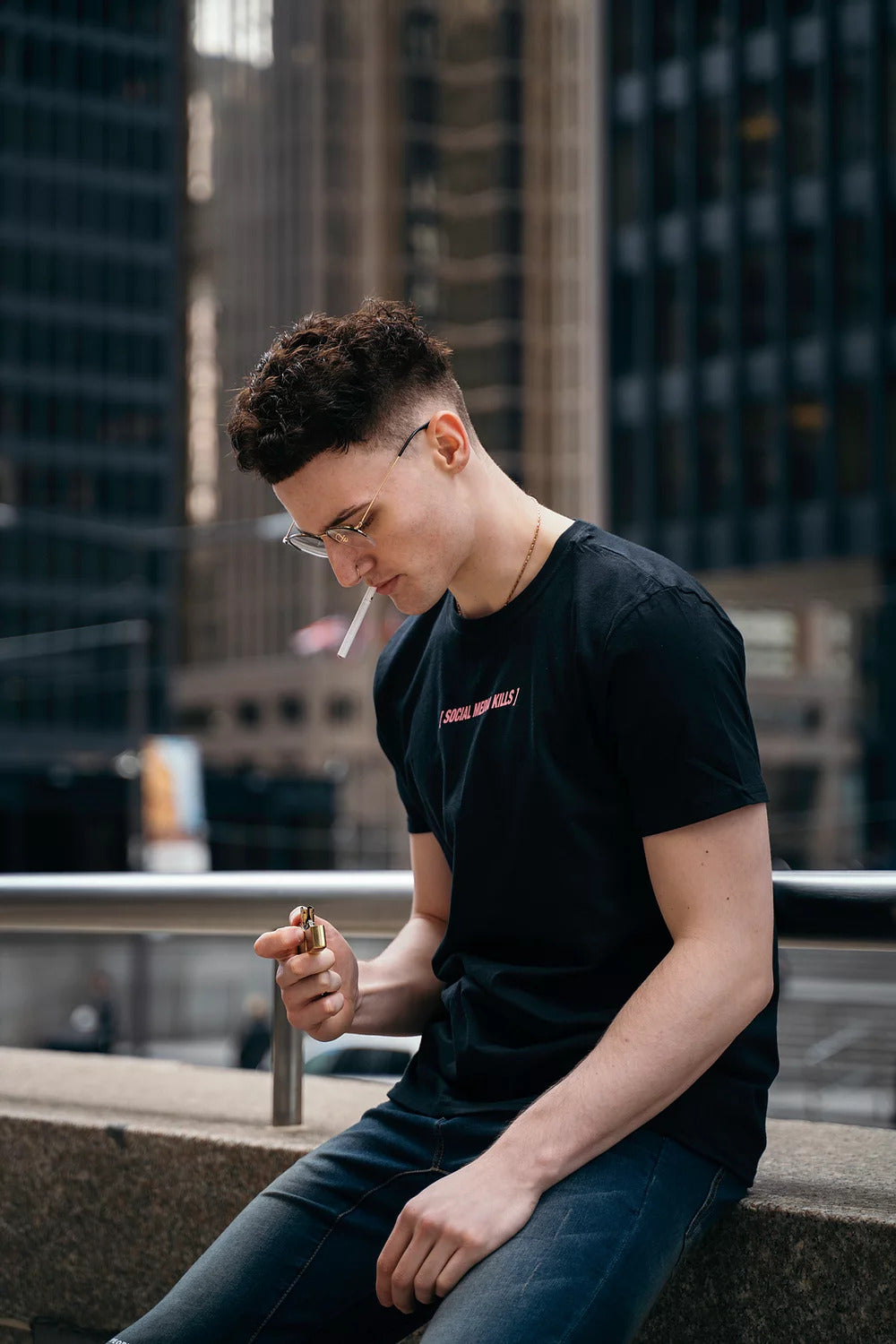 SOCIAL MEDIA KILLS TEE -