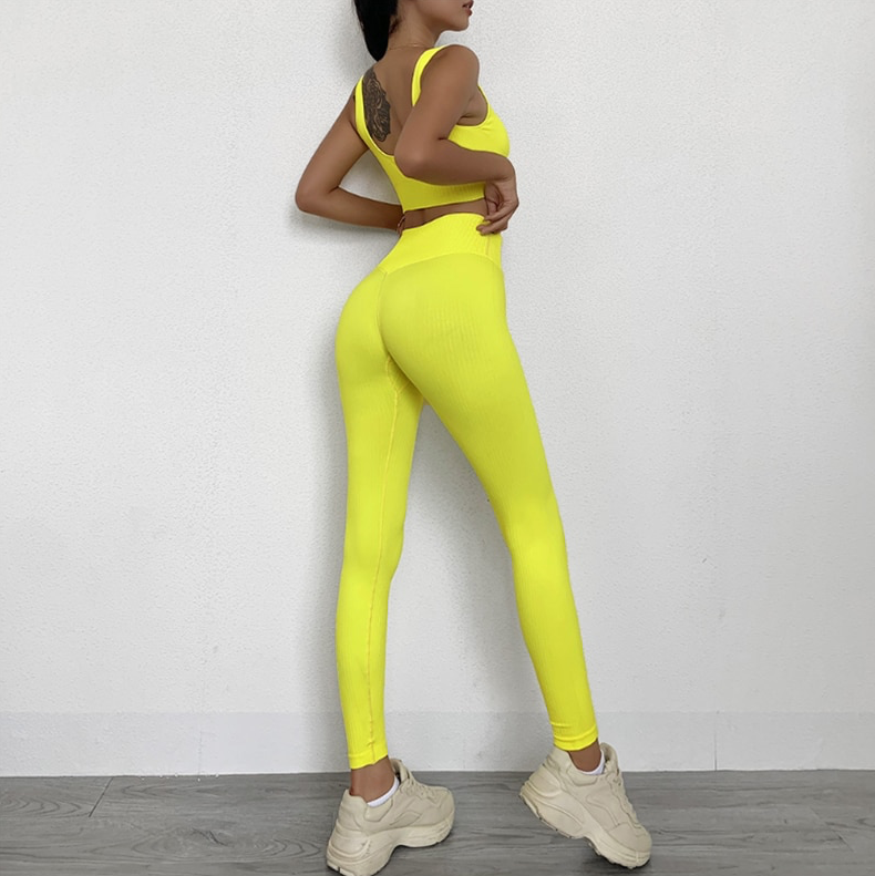 FLUORESCENT SEAMLESS HIGH RISE STRETCH
